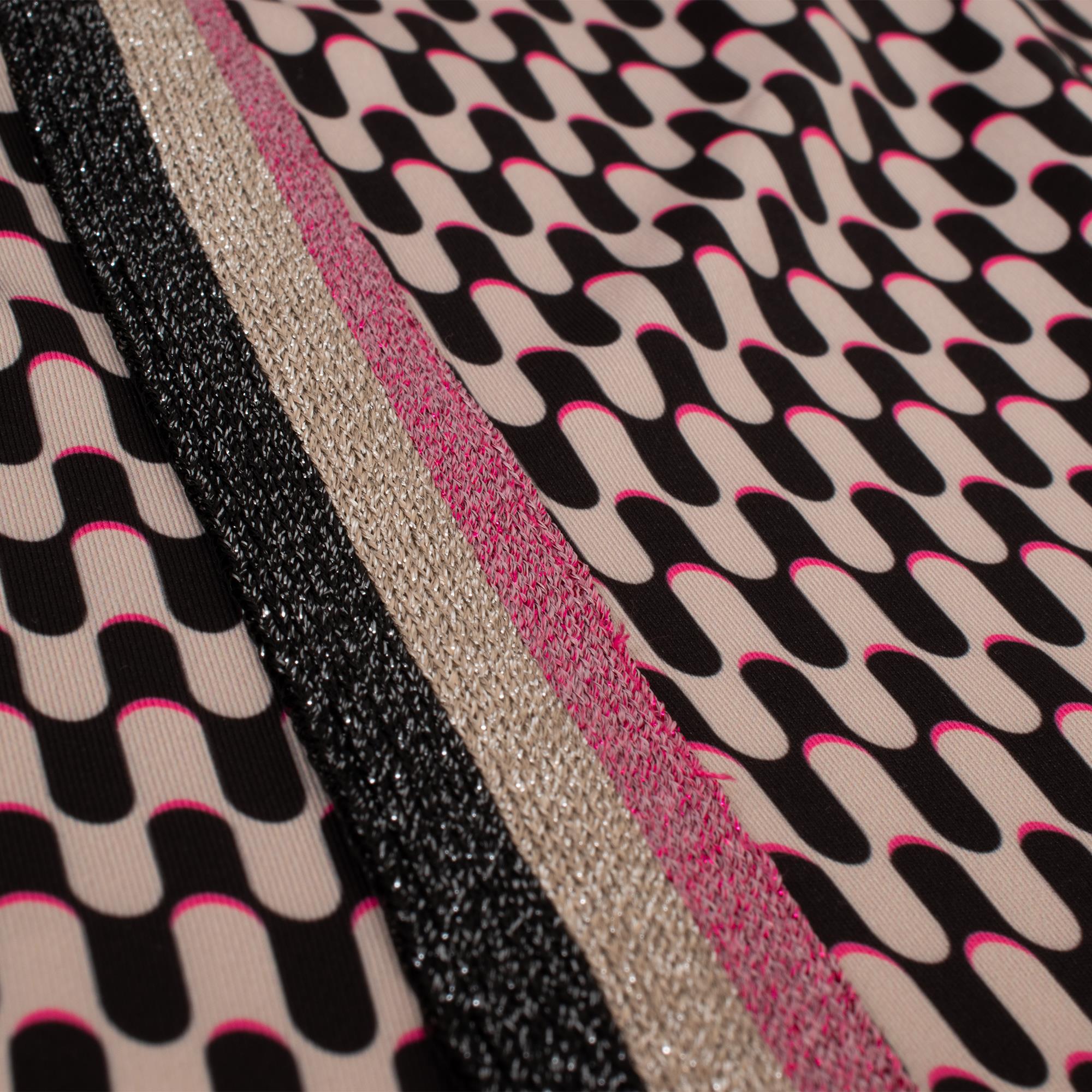 Daily Sports Geometric Sleeveless Ladies Golf Dress Abstract Wave