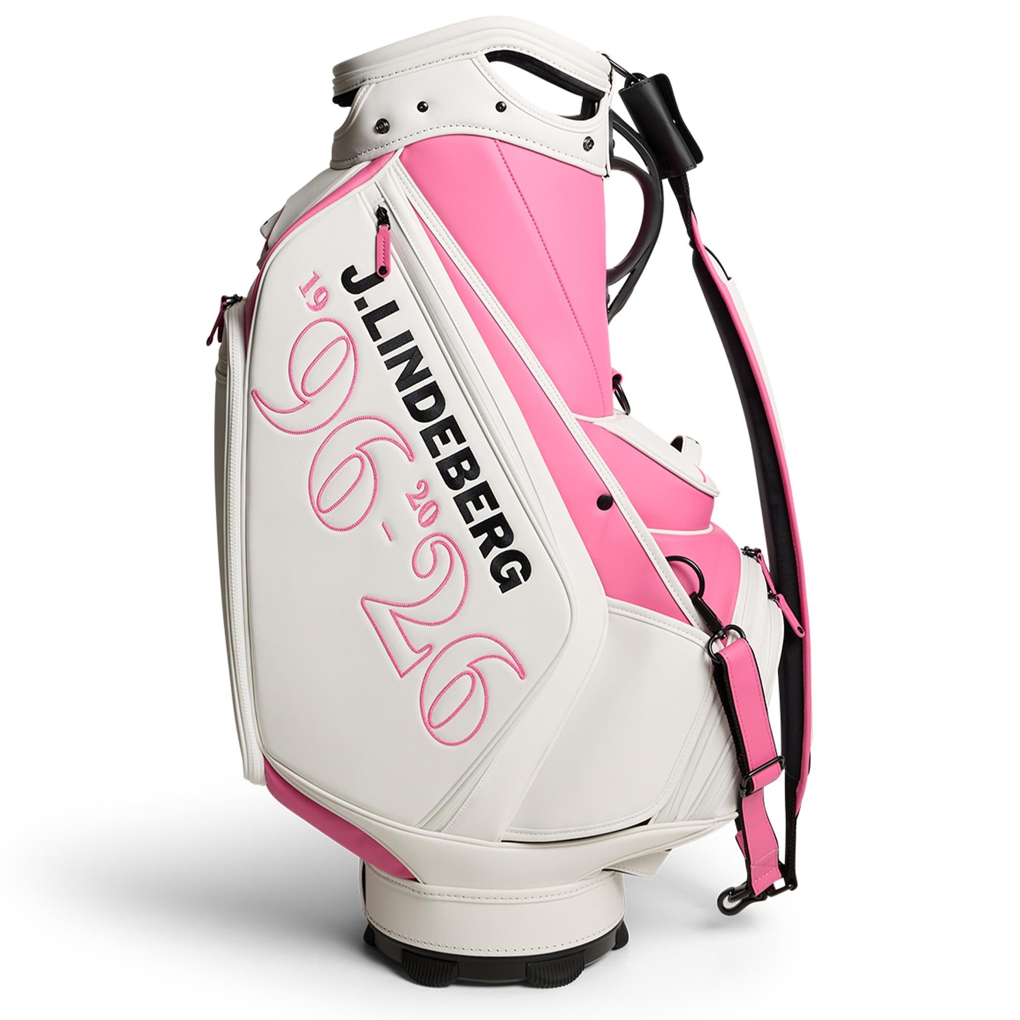 J Lindeberg 30Y Staff Bag White