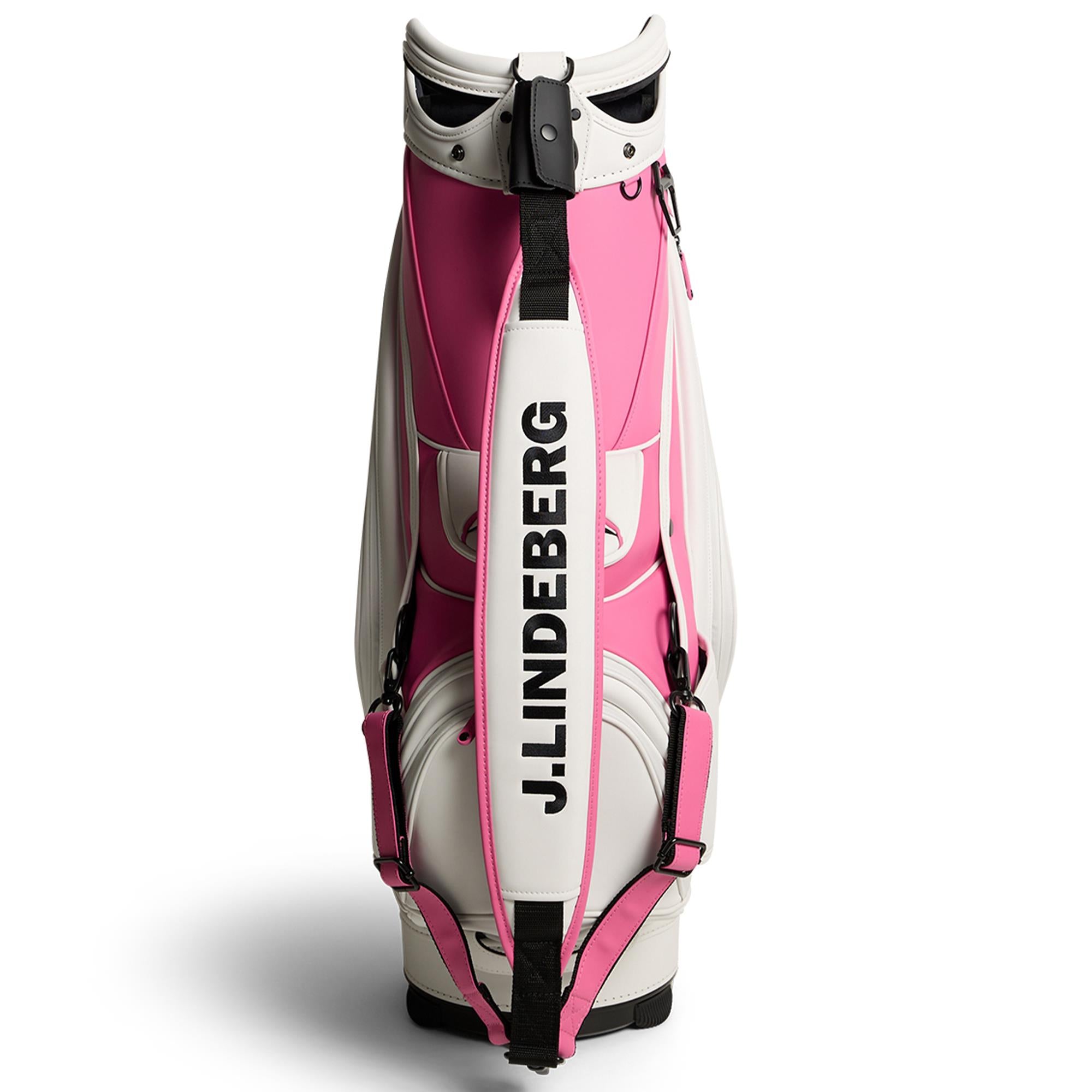 J Lindeberg 30Y Staff Bag White