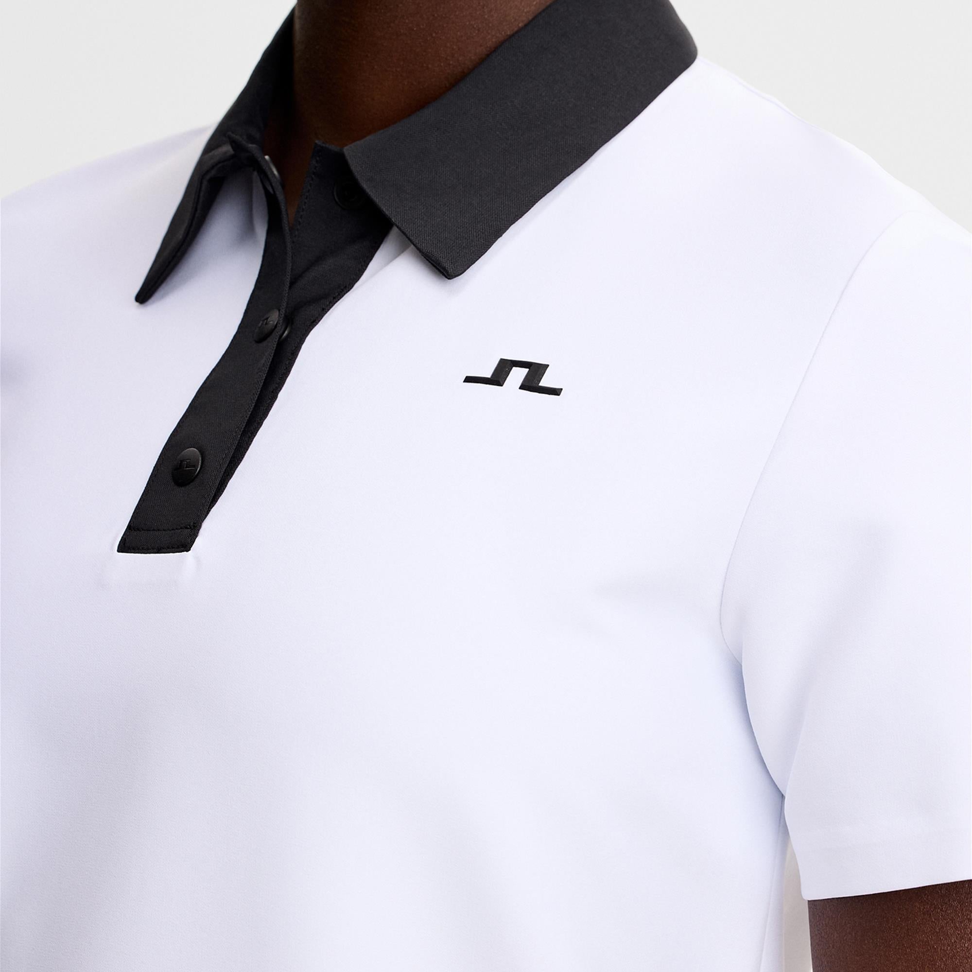 J Lindeberg 30Y Grace Pleated Ladies Golf Dress White