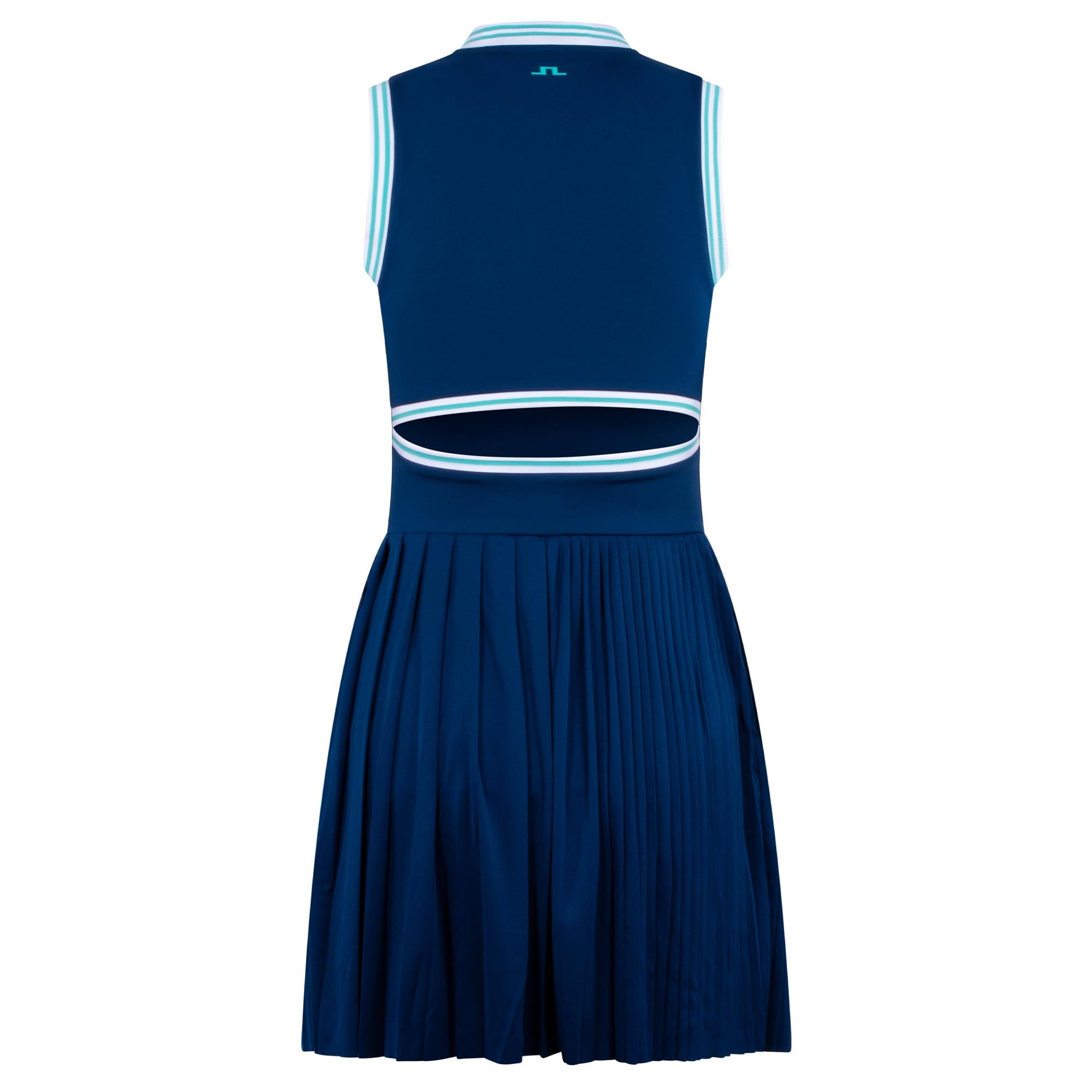 J Lindeberg Hilla Ladies Golf Dress Estate Blue