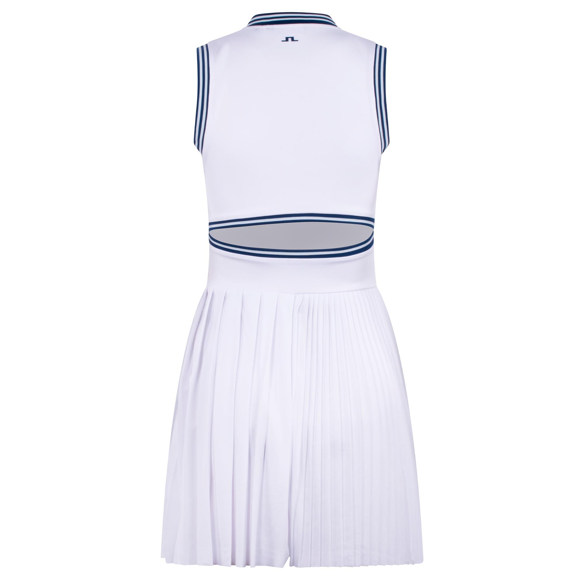 J Lindeberg Hilla Ladies Golf Dress White