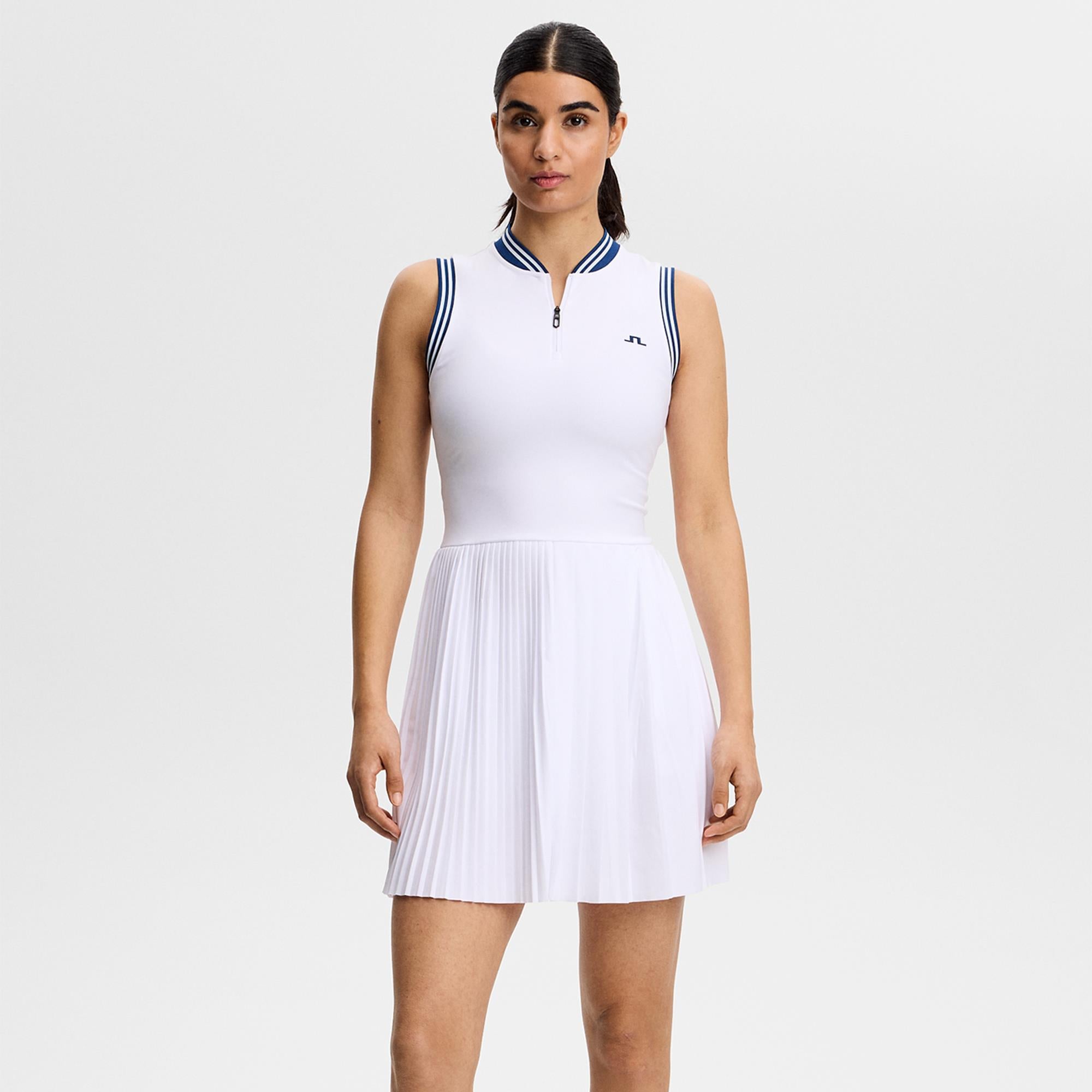 J Lindeberg Hilla Ladies Golf Dress White