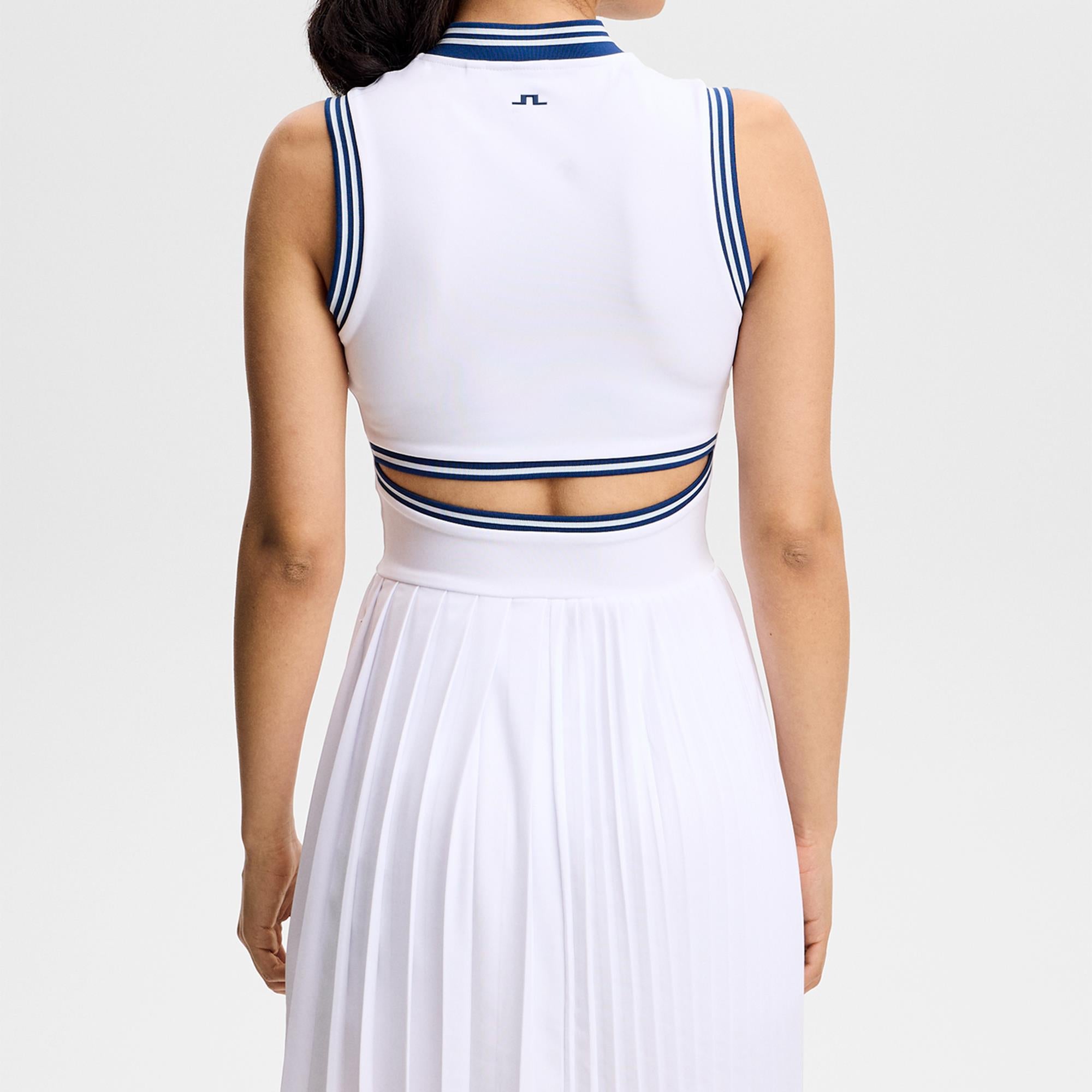 J Lindeberg Hilla Ladies Golf Dress White