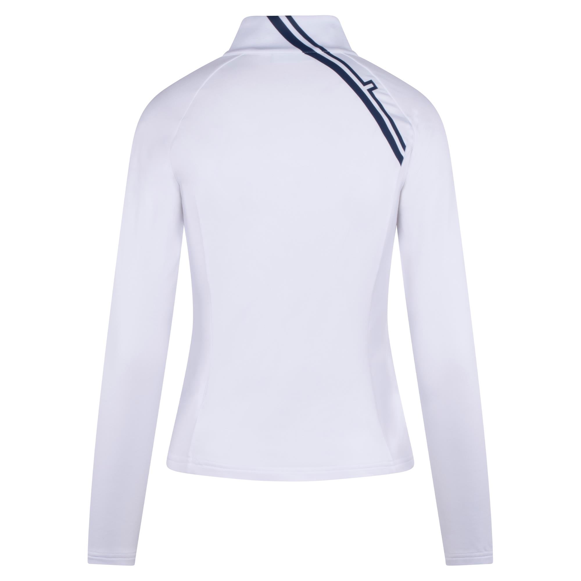 J Lindeberg Nadu Quarter Zip Ladies Golf Mid Layer White