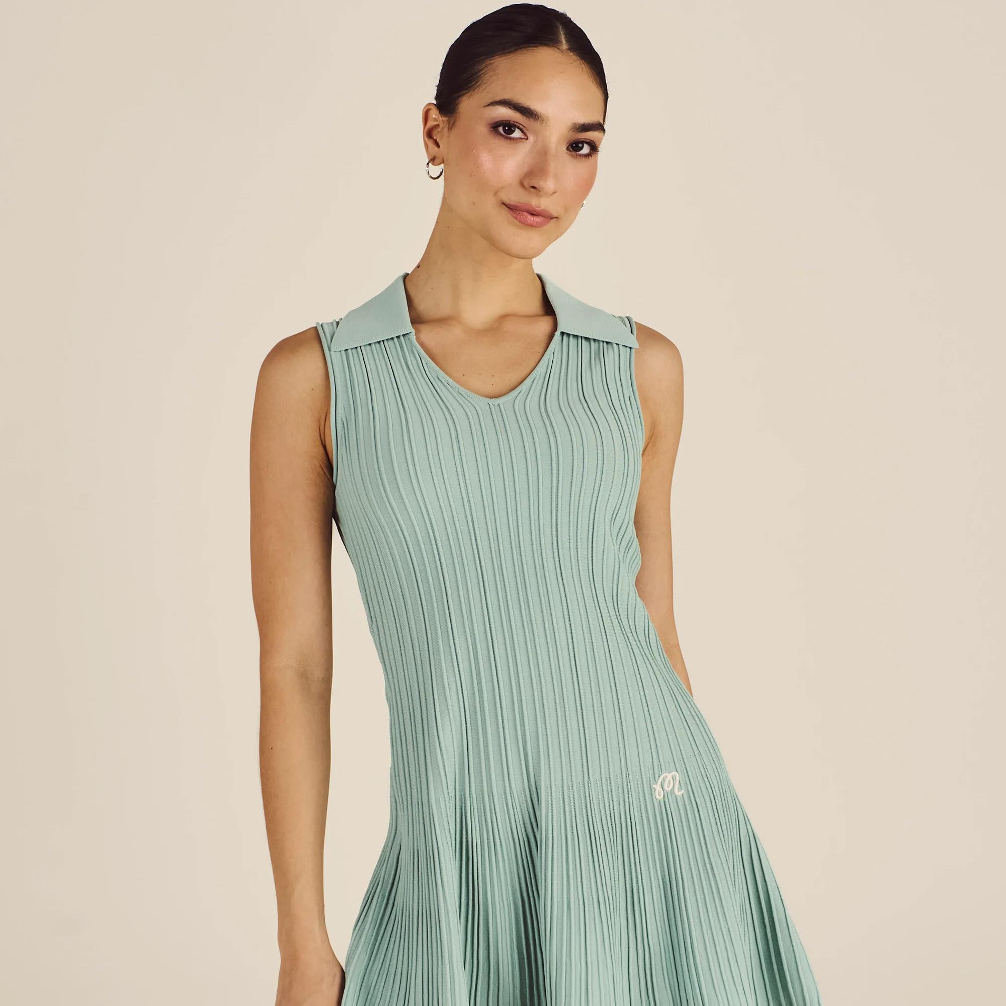 Malbon Golf Selena Ladies Golf Dress Sea Spray