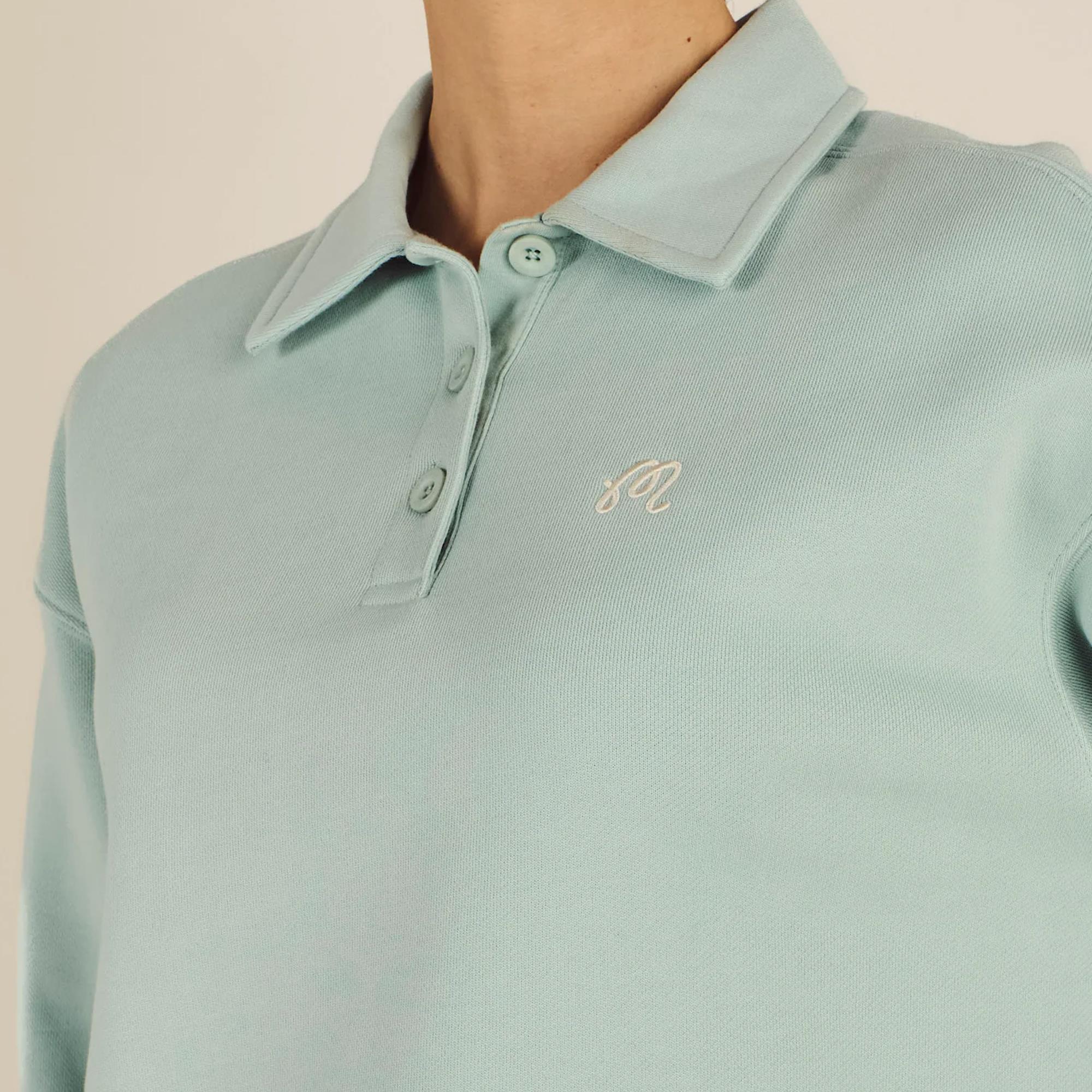 Malbon Golf Womens Teresa Sweatshirt Surf Spray