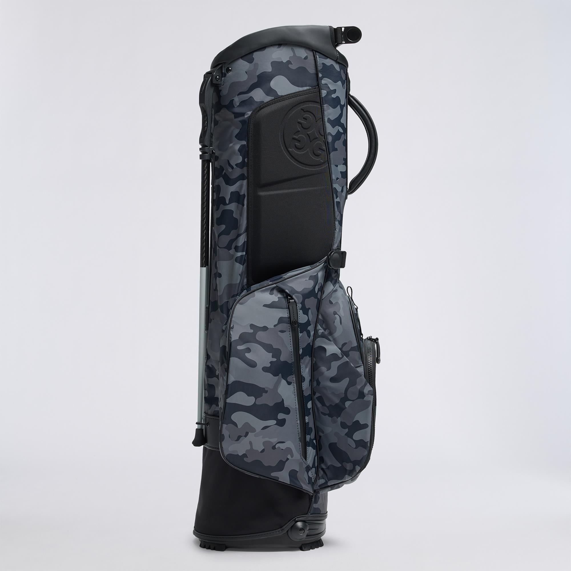 G/FORE Lightweight Camo Parachute Golf Bag Onyx