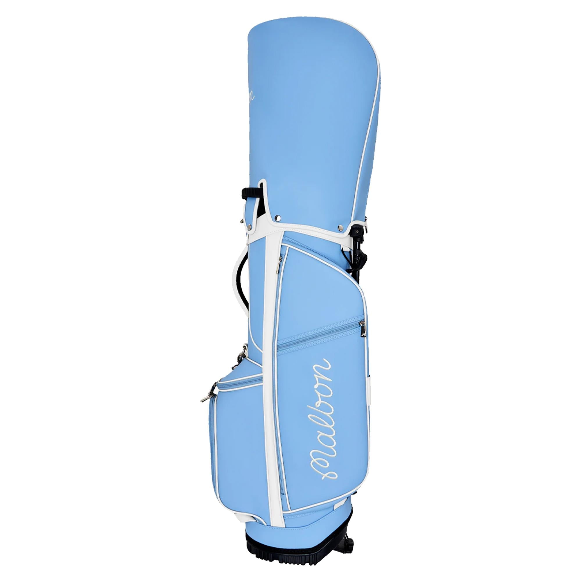 Malbon Icons Ladies Cart Golf Bag Light Blue