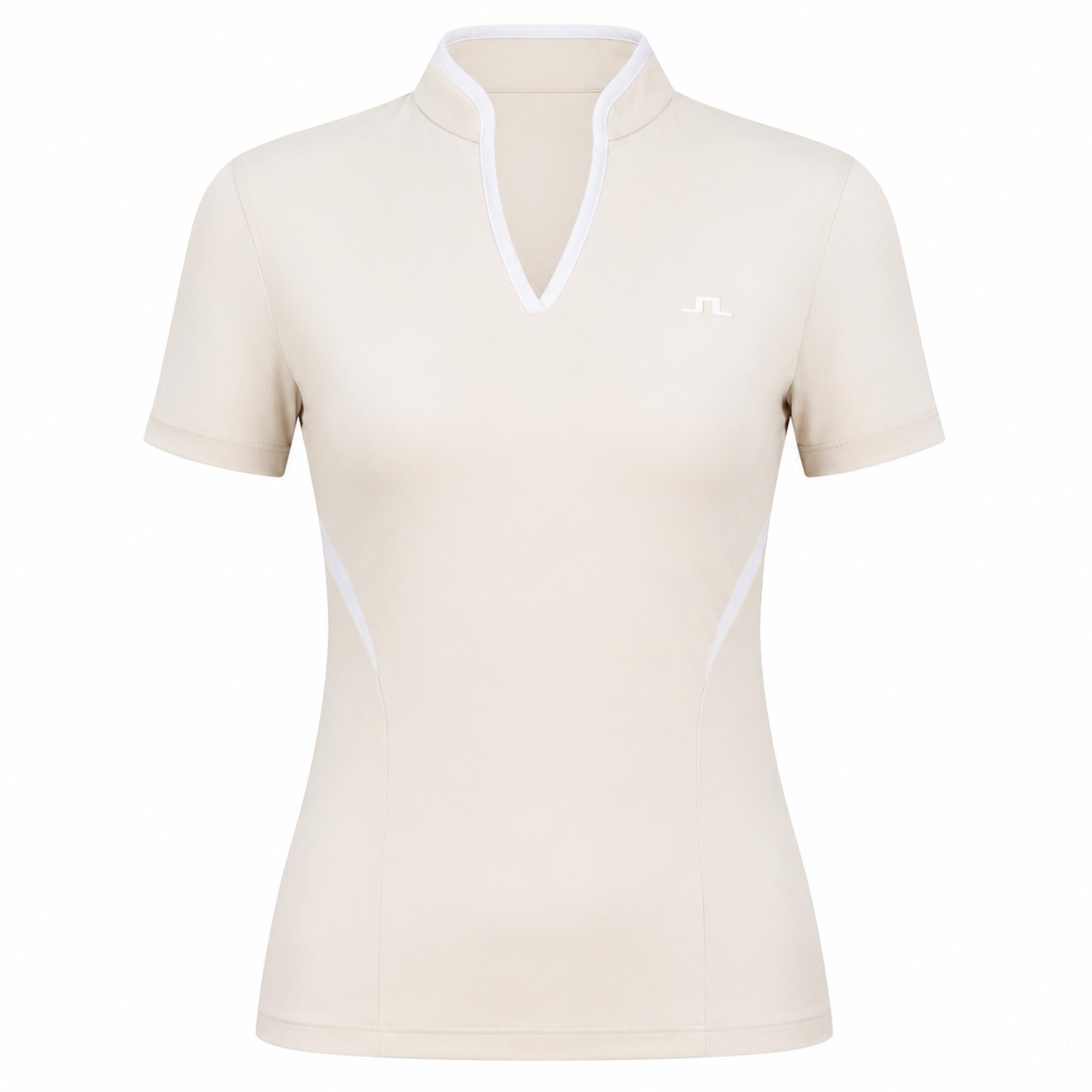 J Lindeberg Katie Ladies Golf Top Moonbeam