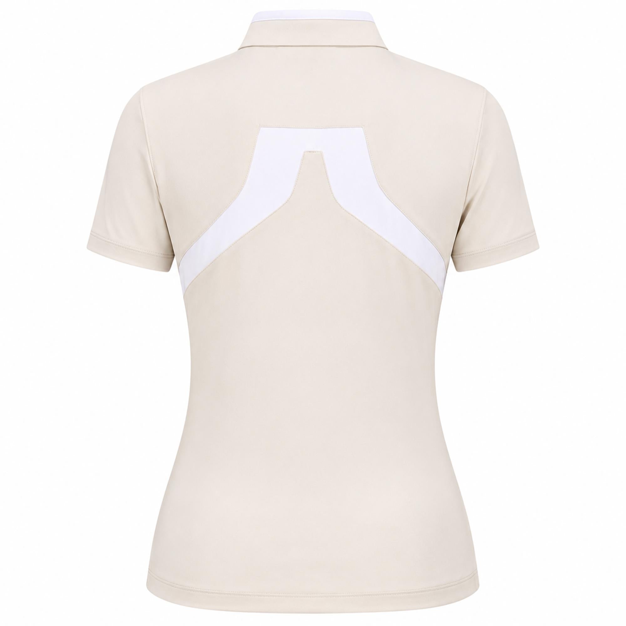 J Lindeberg Katie Ladies Golf Top Moonbeam