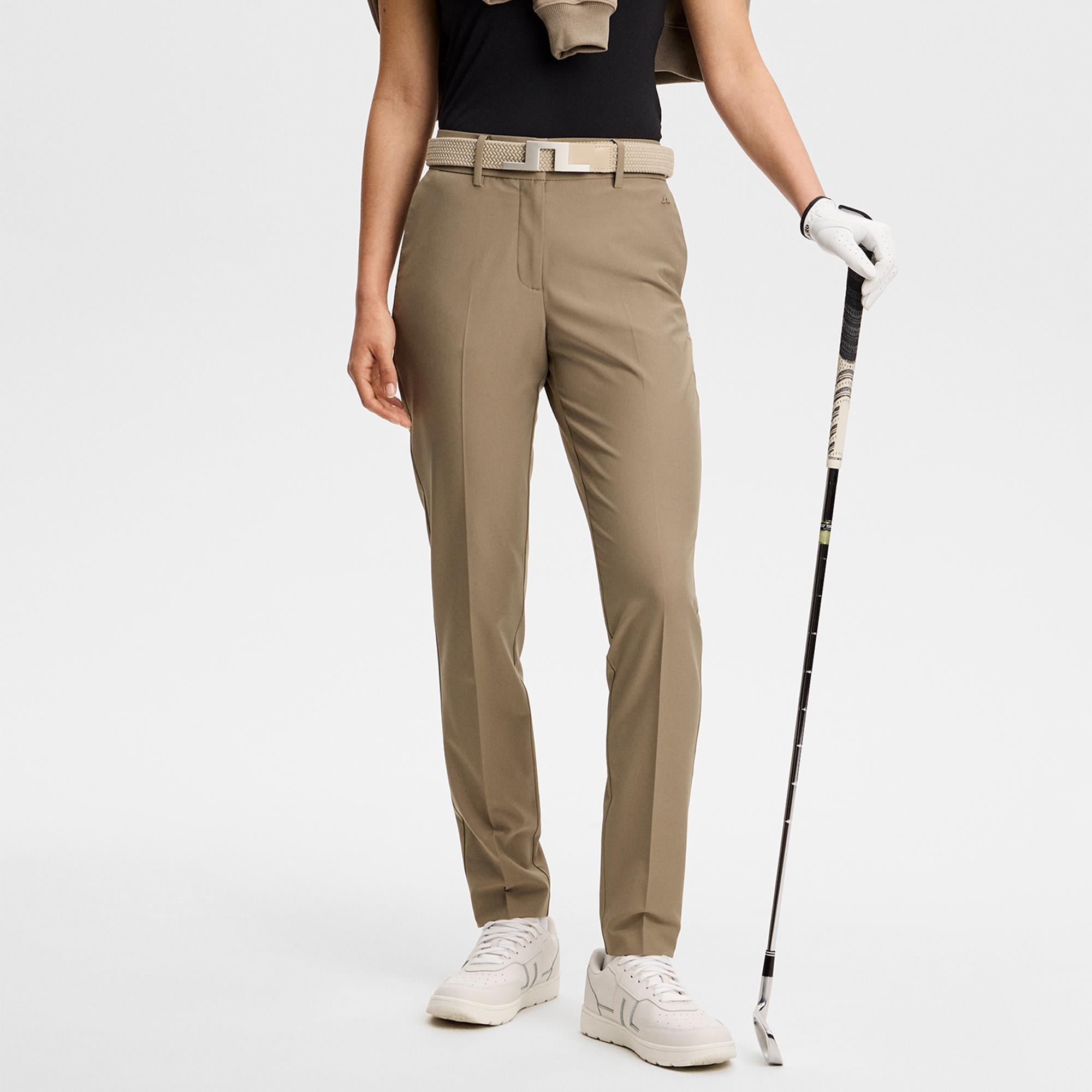 J Lindeberg Pinja Ladies 7/8 Golf Pants Brindle