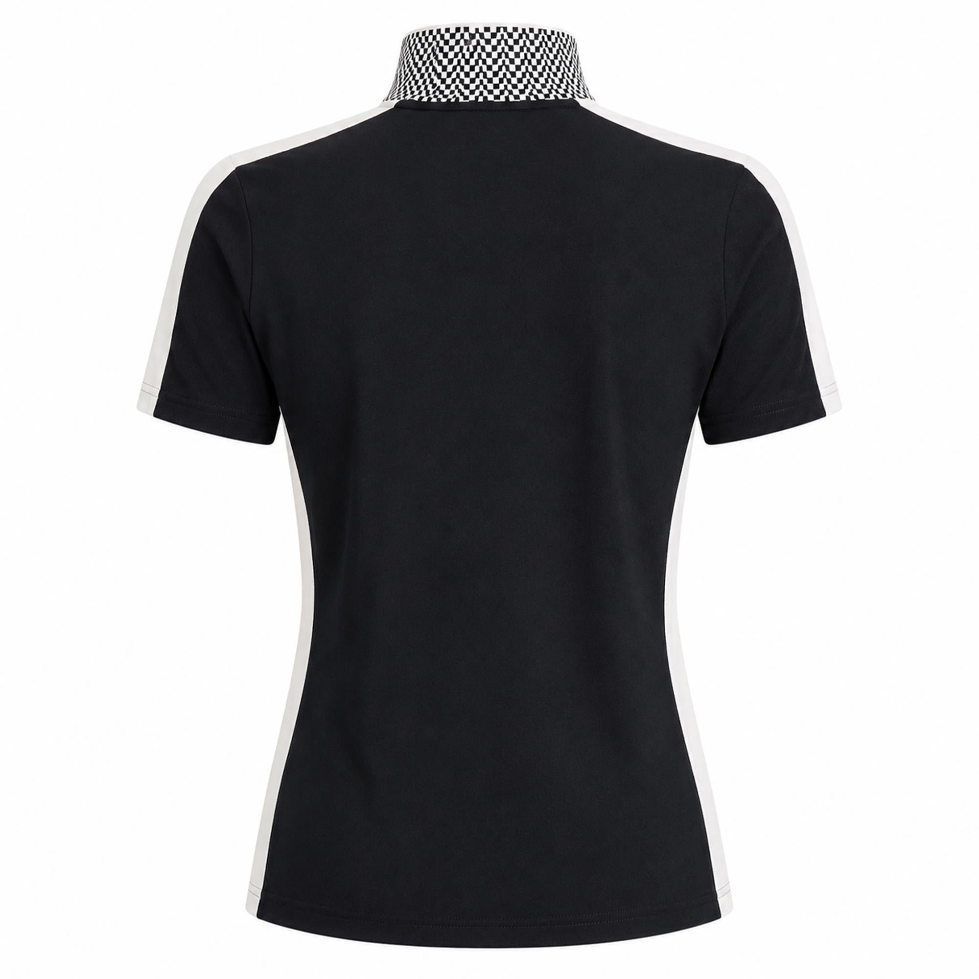 J Lindeberg Pip Ladies Golf Polo Shirt Black