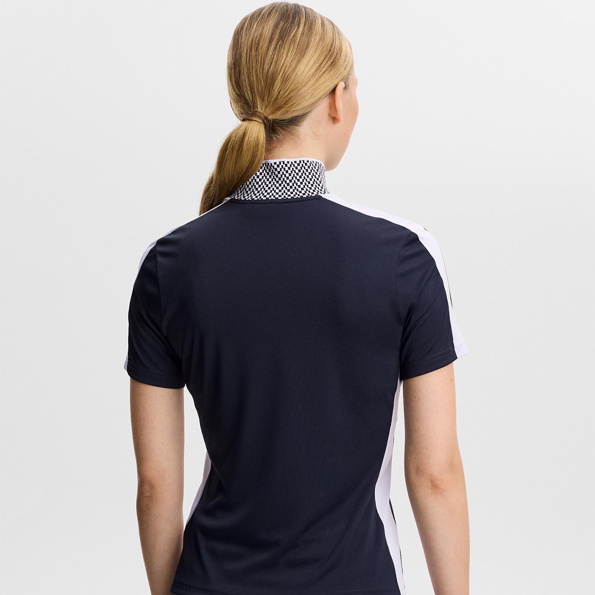 J Lindeberg Pip Ladies Golf Polo Shirt Navy