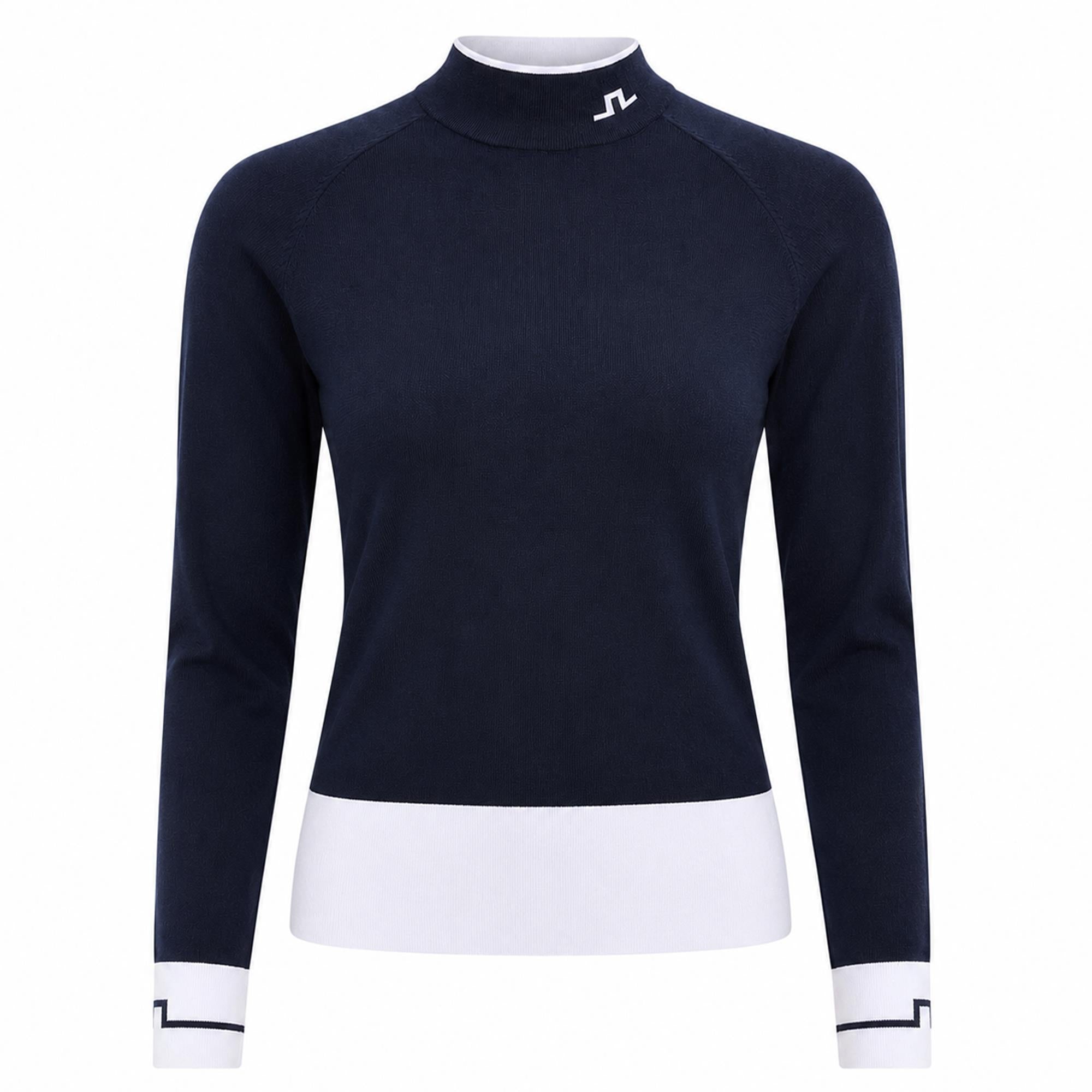 J Lindeberg Zoe Knitted Ladies Golf Sweater Navy