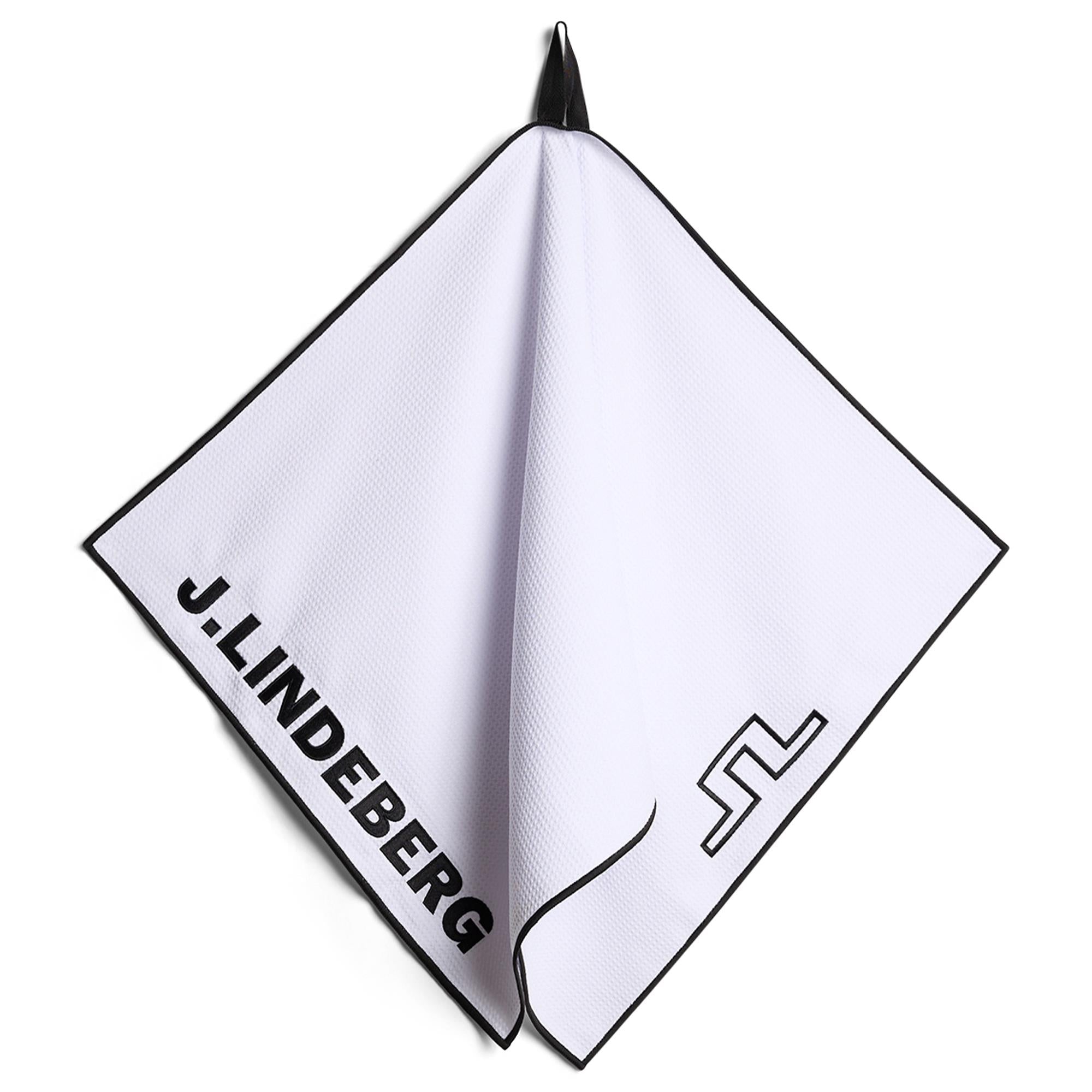 J Lindeberg Tour Golf Towel White