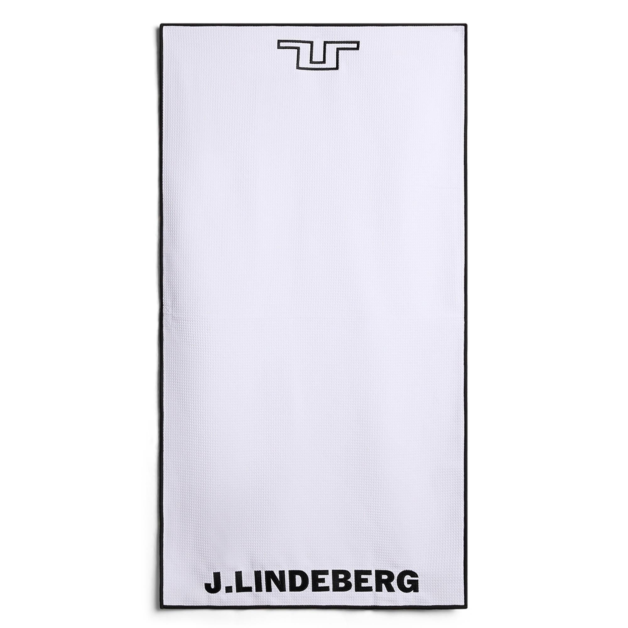 J Lindeberg Tour Golf Towel White