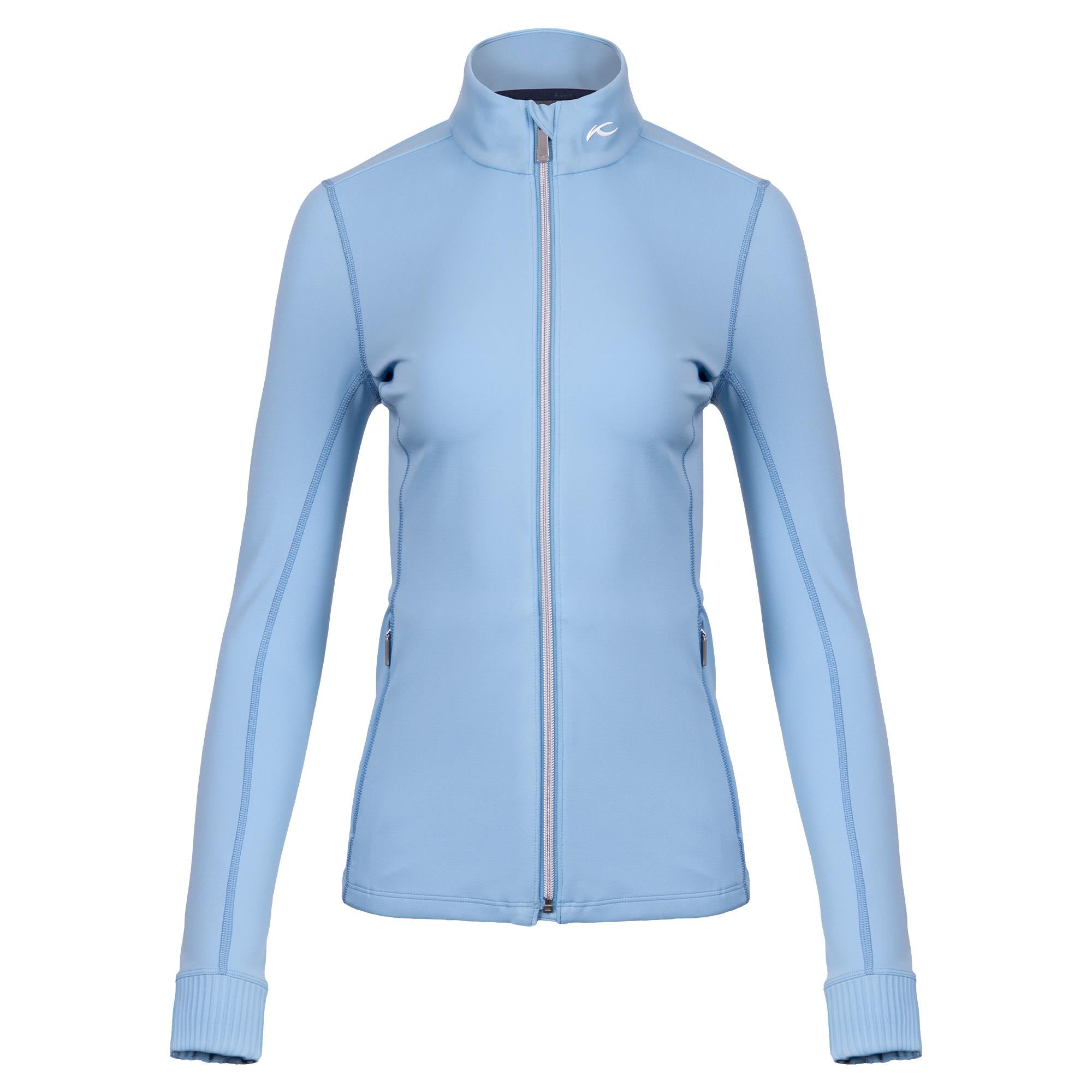 KJUS Birdie Ladies Golf Mid Layer Vapor Blue