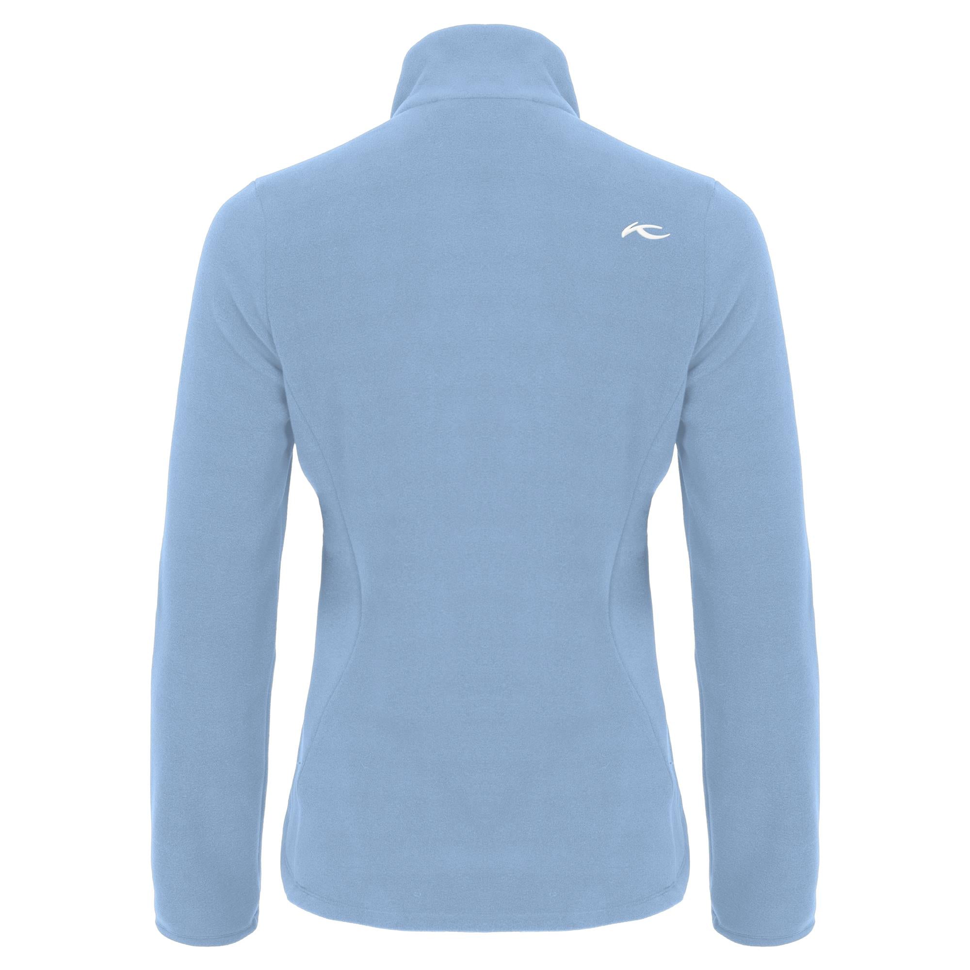 KJUS Lucerne Italian Fleece Ladies Golf Jacket Vapor Blue/Atlanta Blue