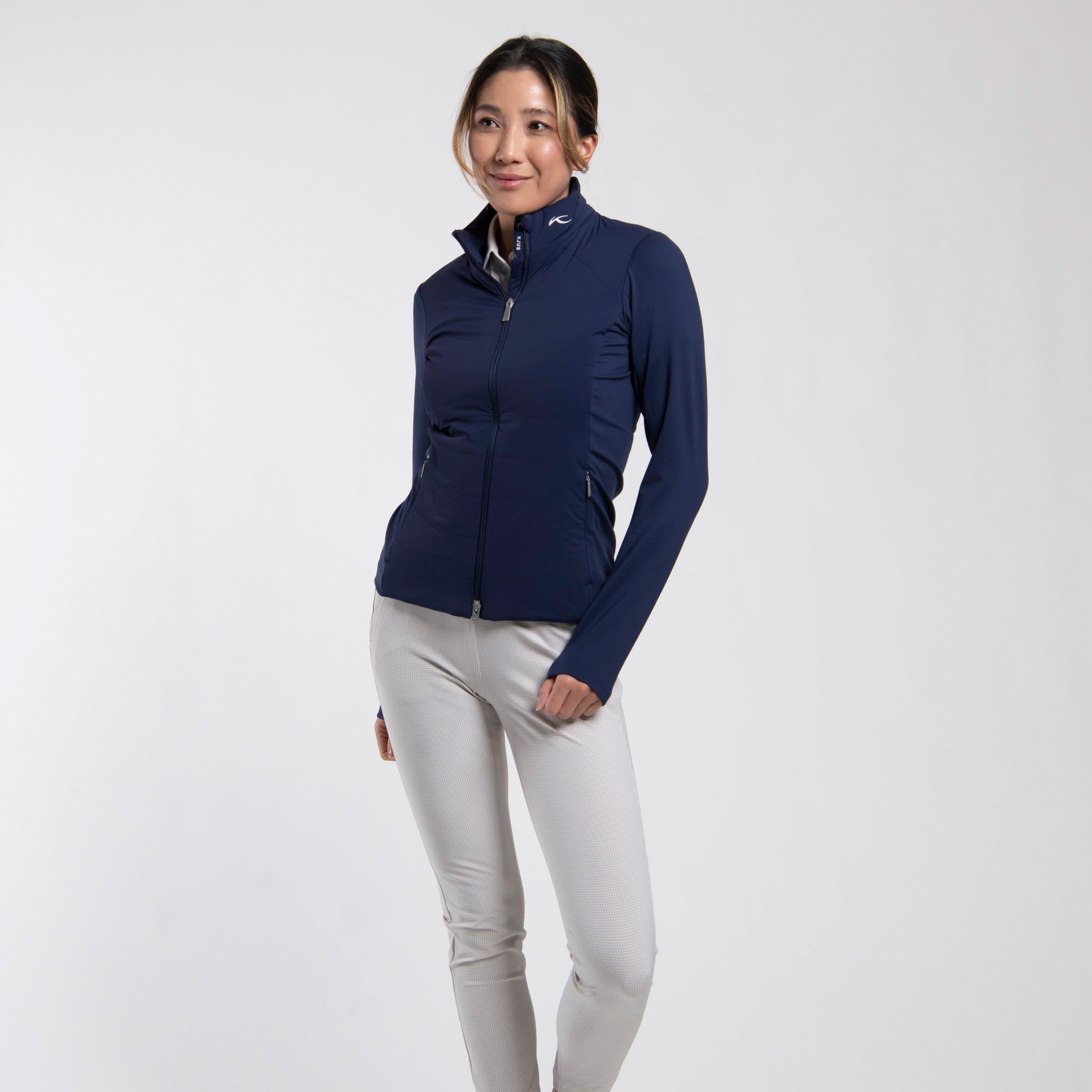 KJUS Reach Ladies Insulated Golf Jacket Atlanta Blue
