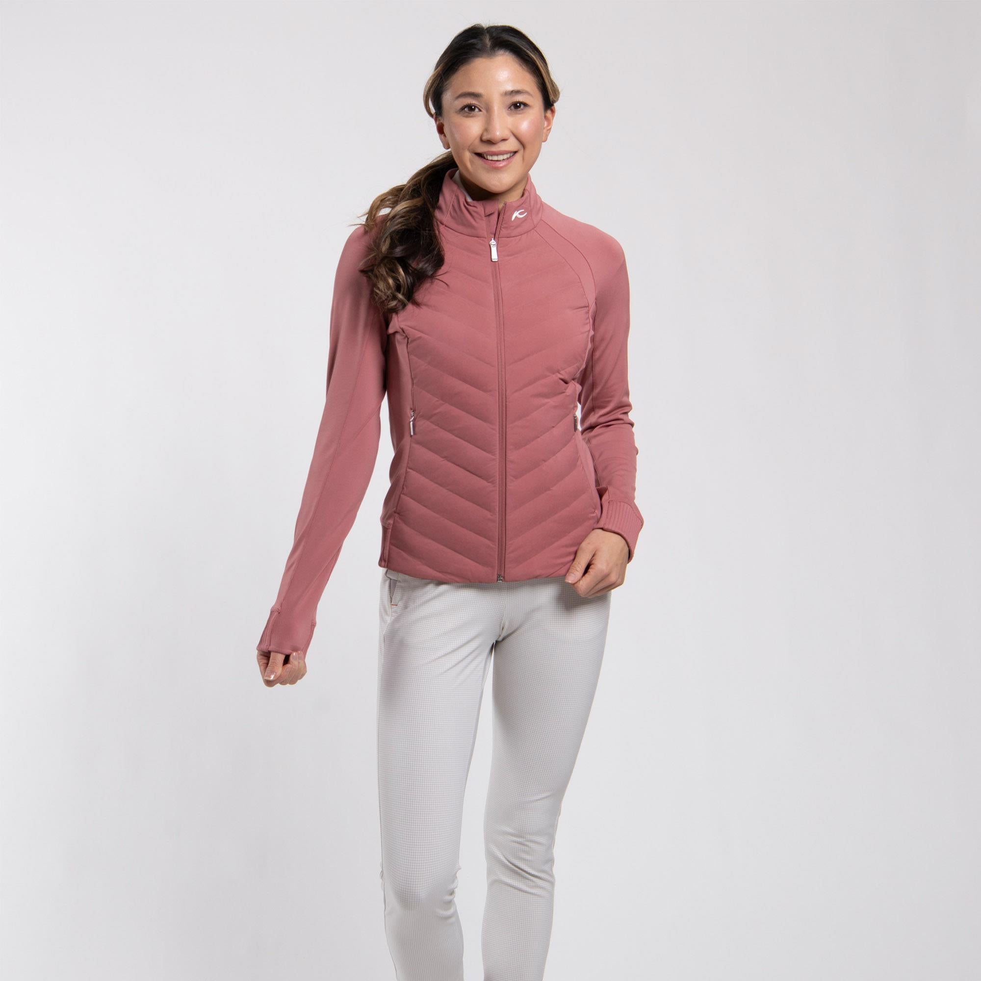 KJUS Sundance Ladies Golf Hybrid Jacket Sedona