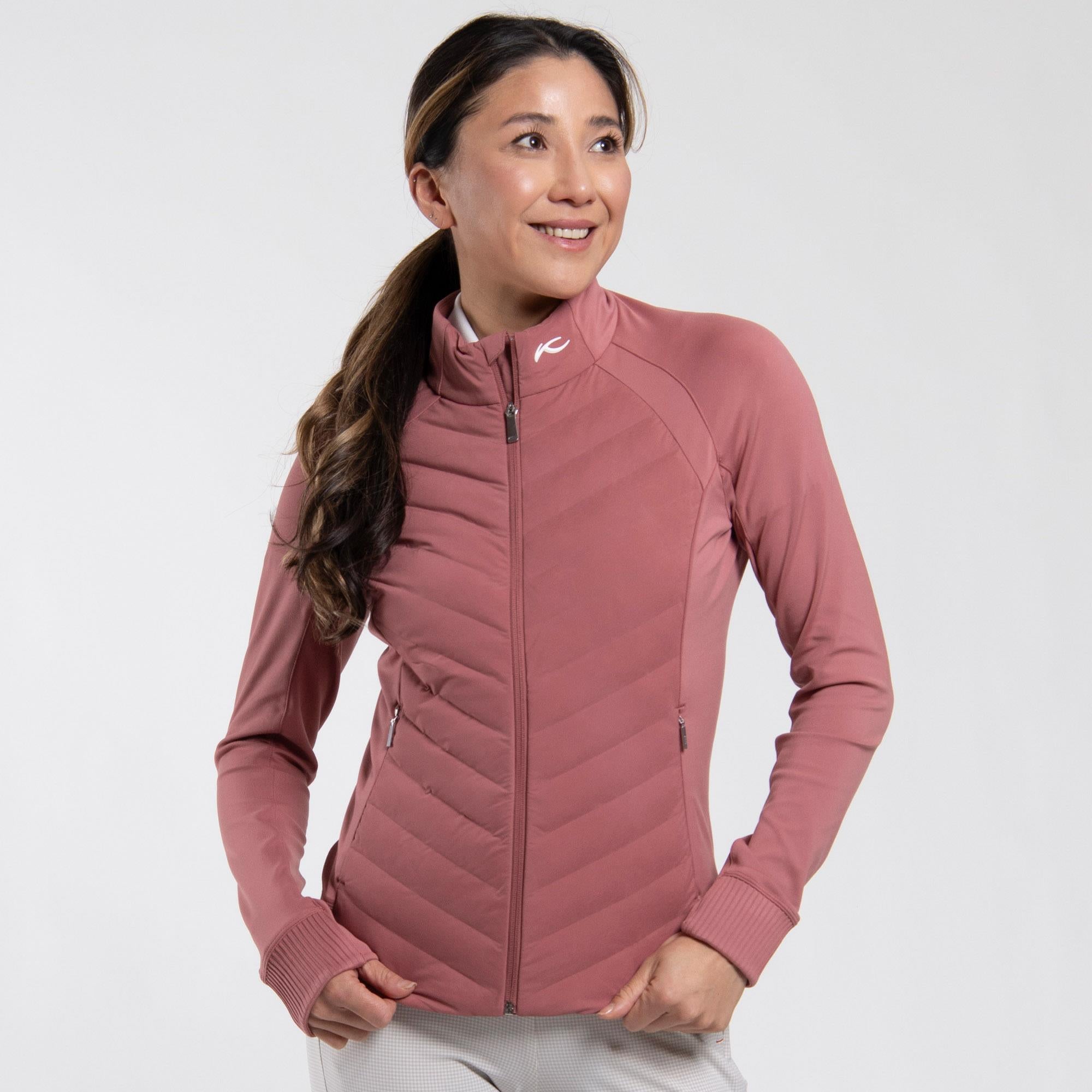 KJUS Sundance Ladies Golf Hybrid Jacket Sedona