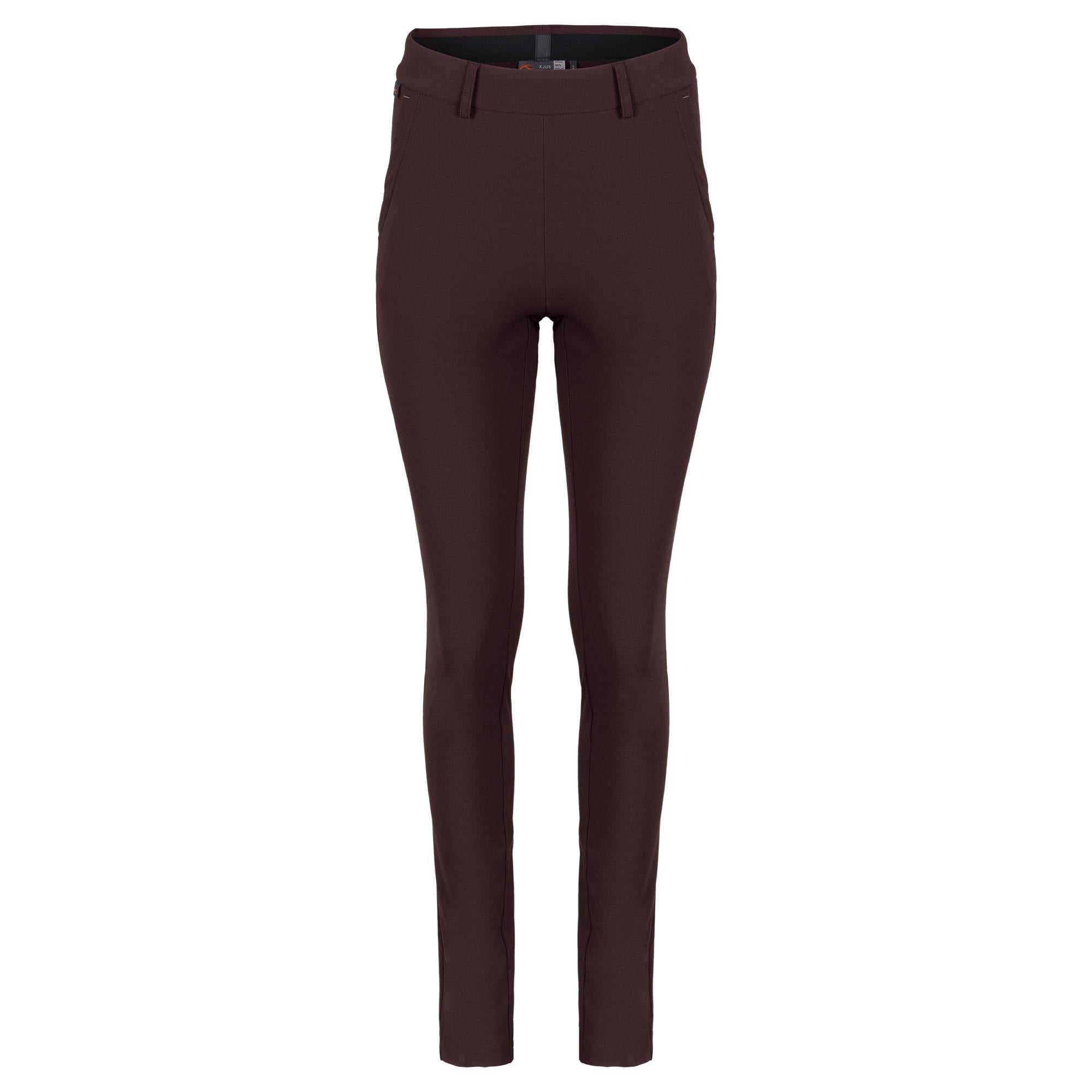 KJUS Warm Brushed Ladies Golf Treggings Espresso