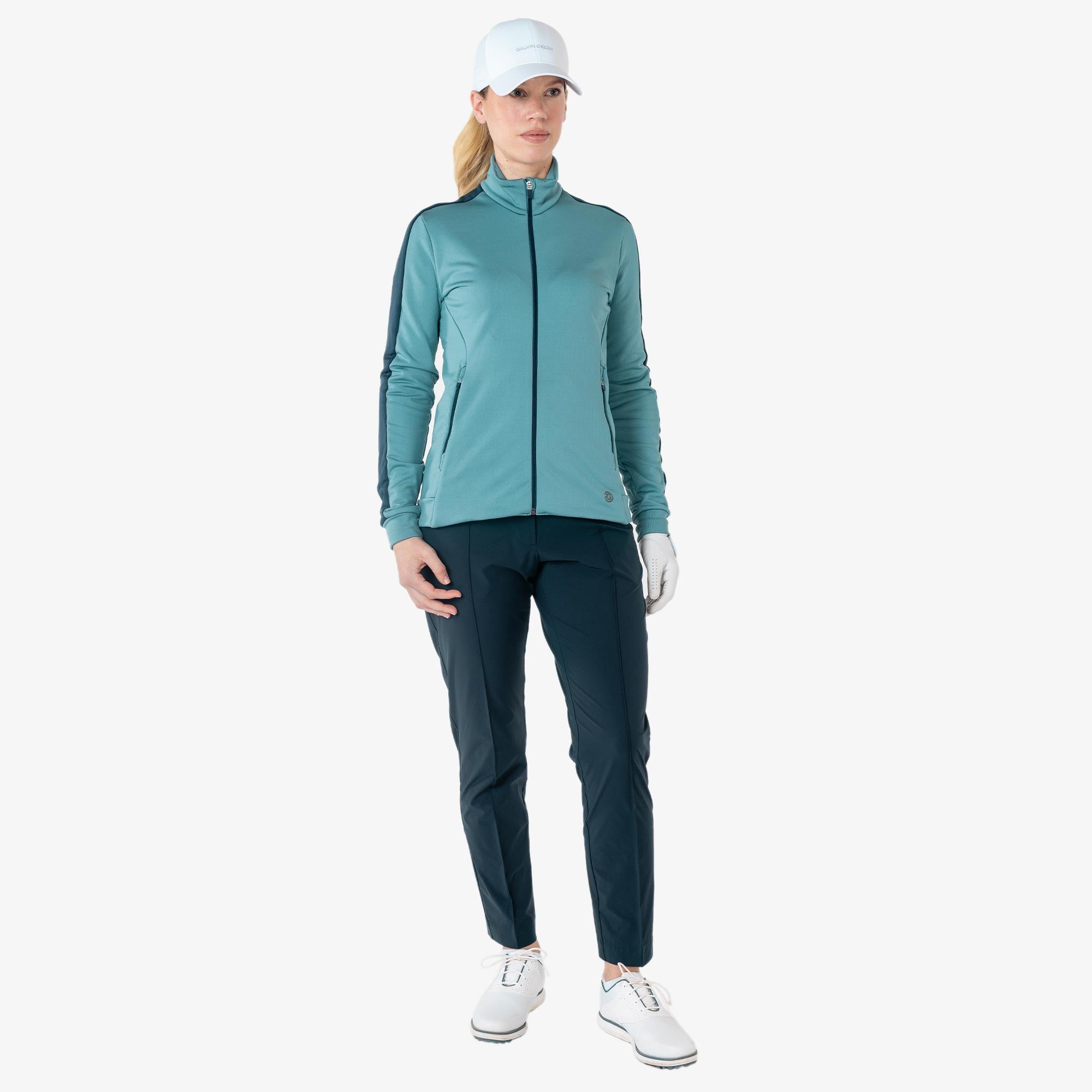 Galvin Green Dixie Insula Ladies Golf Mid Layer Storm Blue/Navy