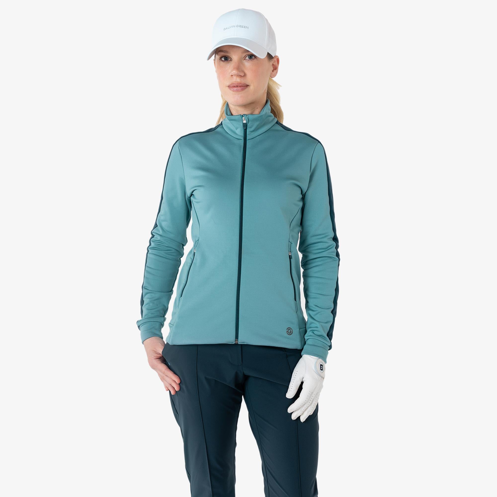 Galvin Green Dixie Insula Ladies Golf Mid Layer Storm Blue/Navy