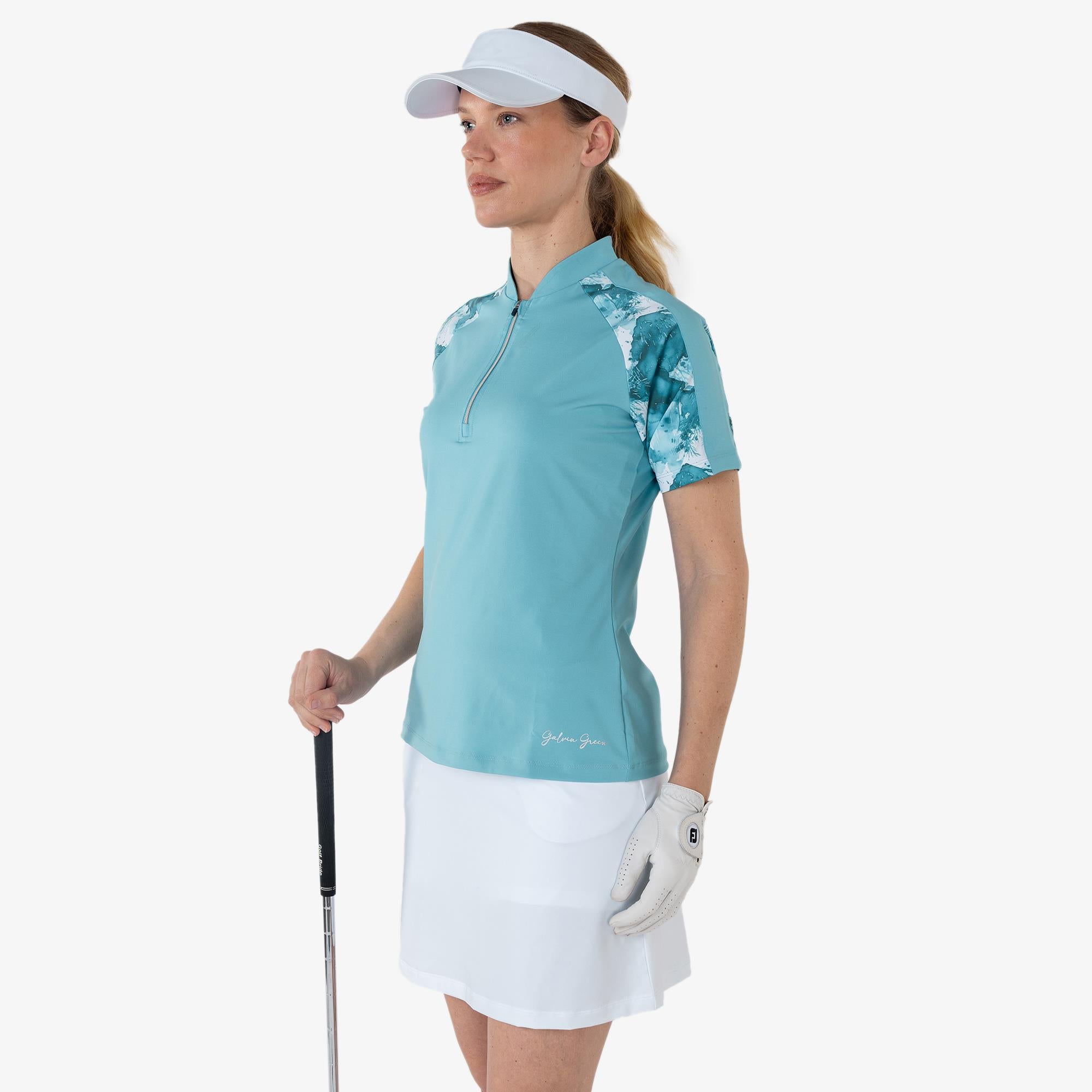 Galvin Green Miley Ladies Golf Polo Shirt Delphinium Blue