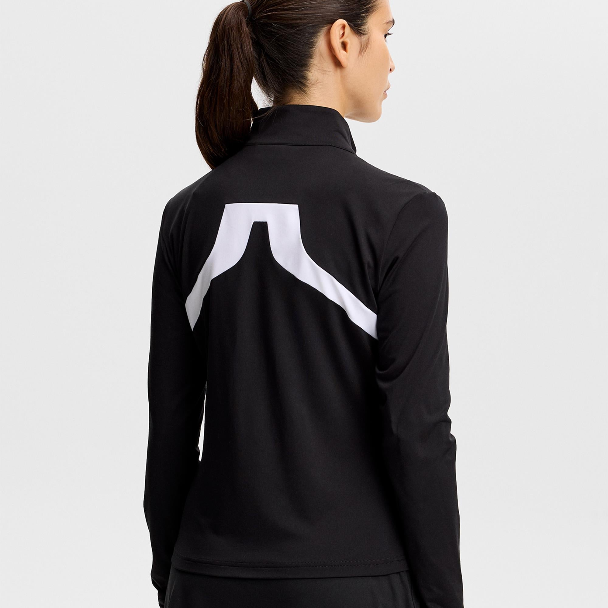 J Lindeberg Janice Ladies Golf Mid Layer Black
