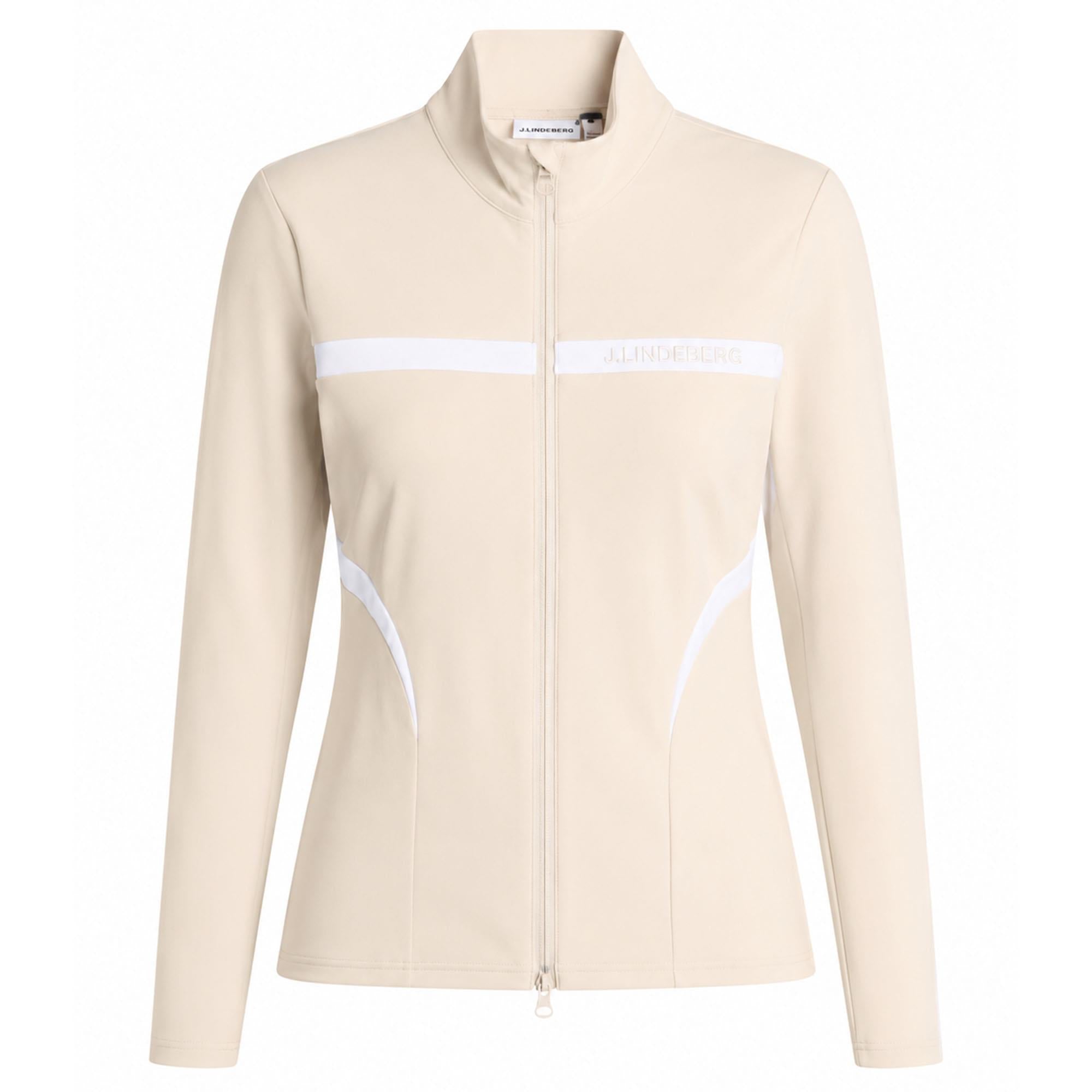 J Lindeberg Janice Ladies Golf Mid Layer Moonbeam