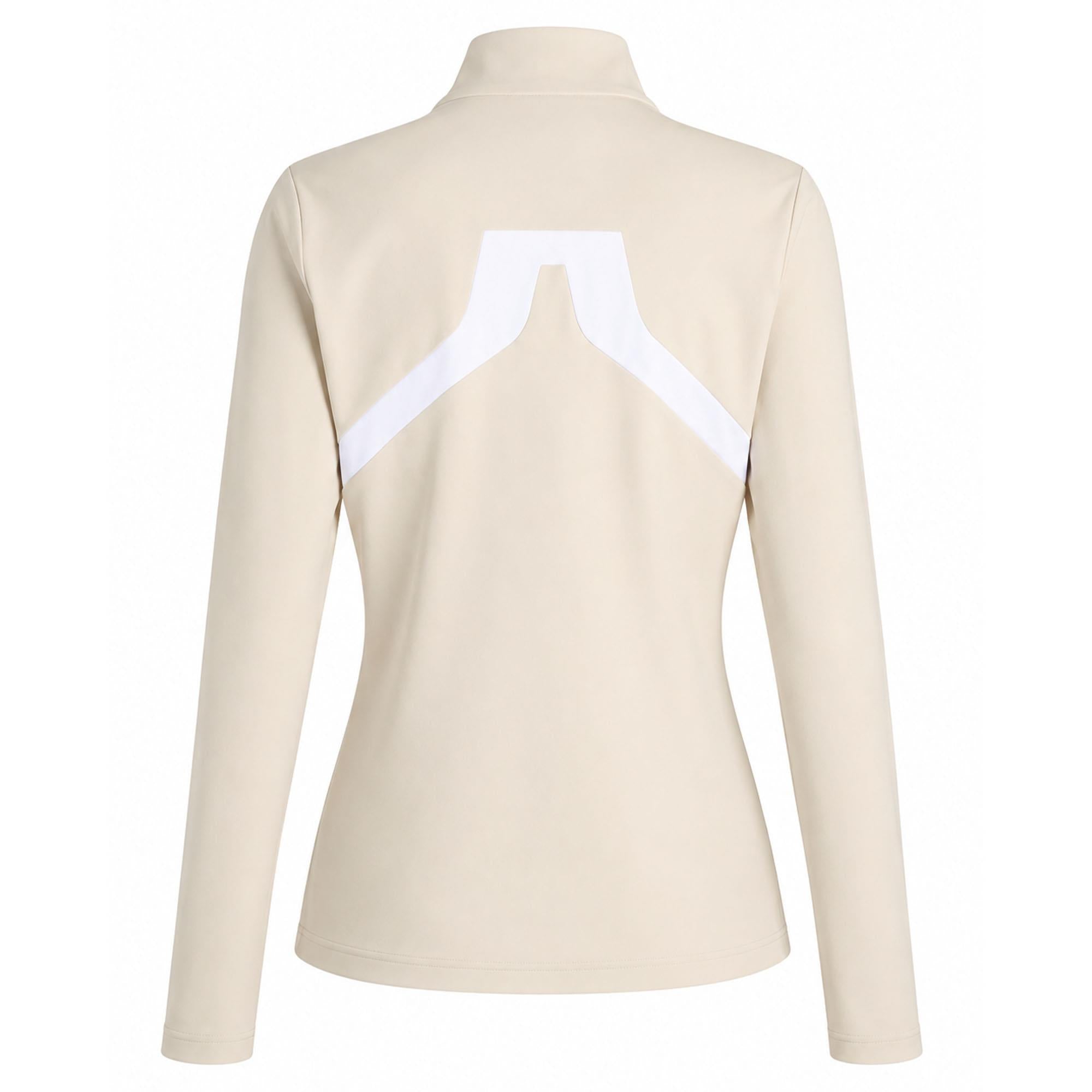 J Lindeberg Janice Ladies Golf Mid Layer Moonbeam