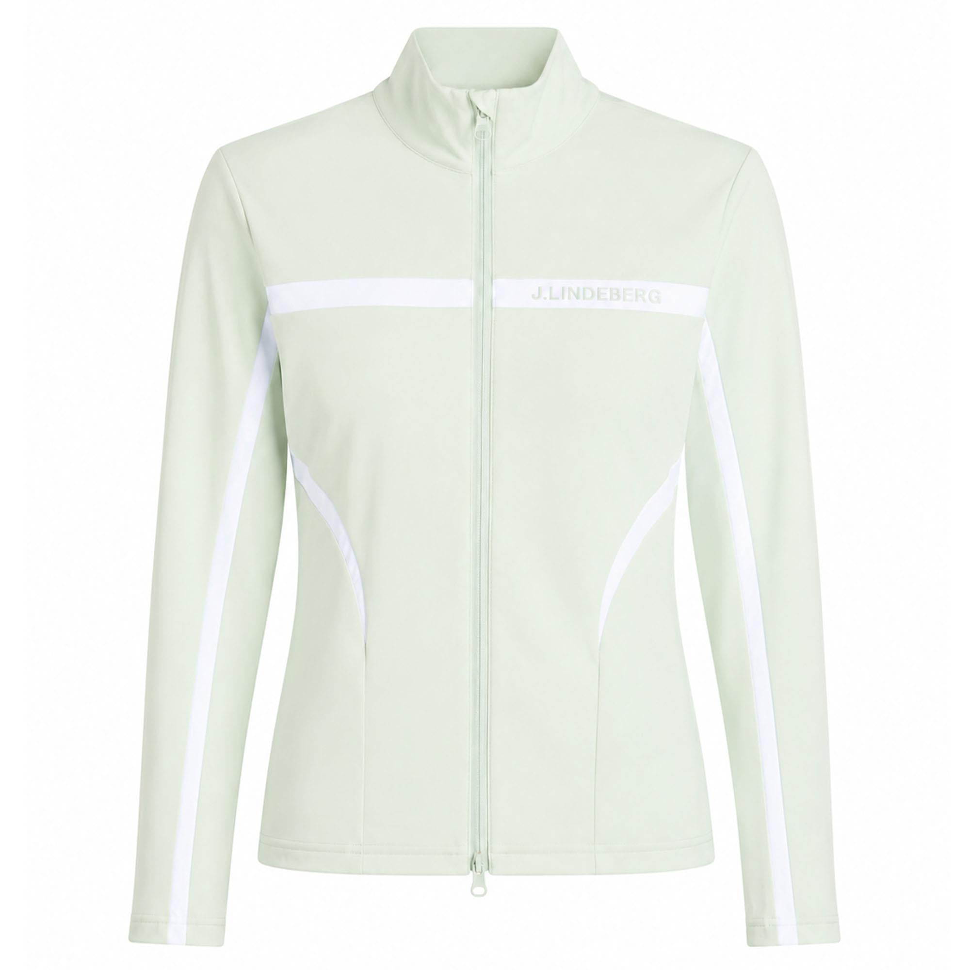 J Lindeberg Janice Ladies Golf Mid Layer Subtle Green