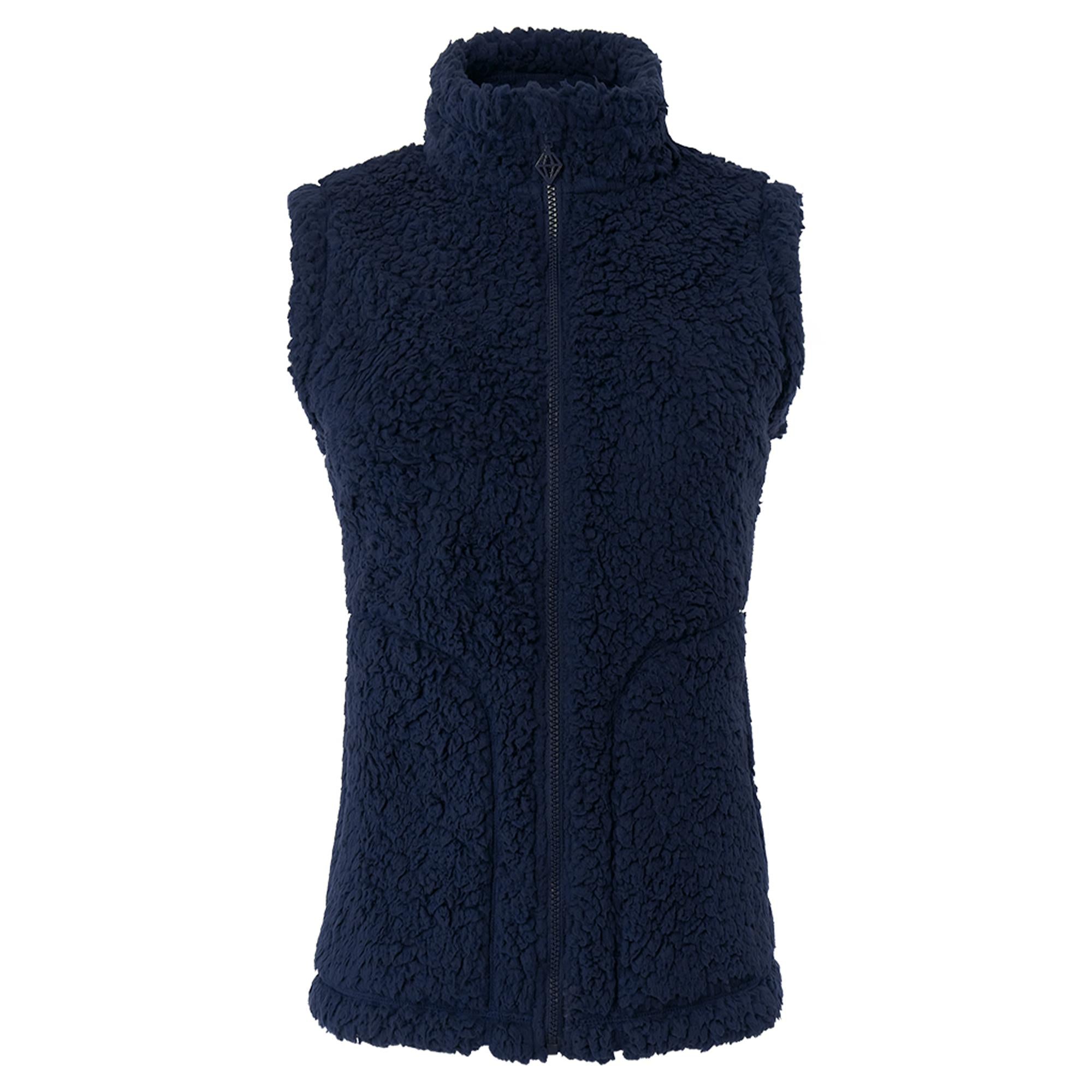Pure Golf Dolly Fleece Ladies Golf Gilet Navy