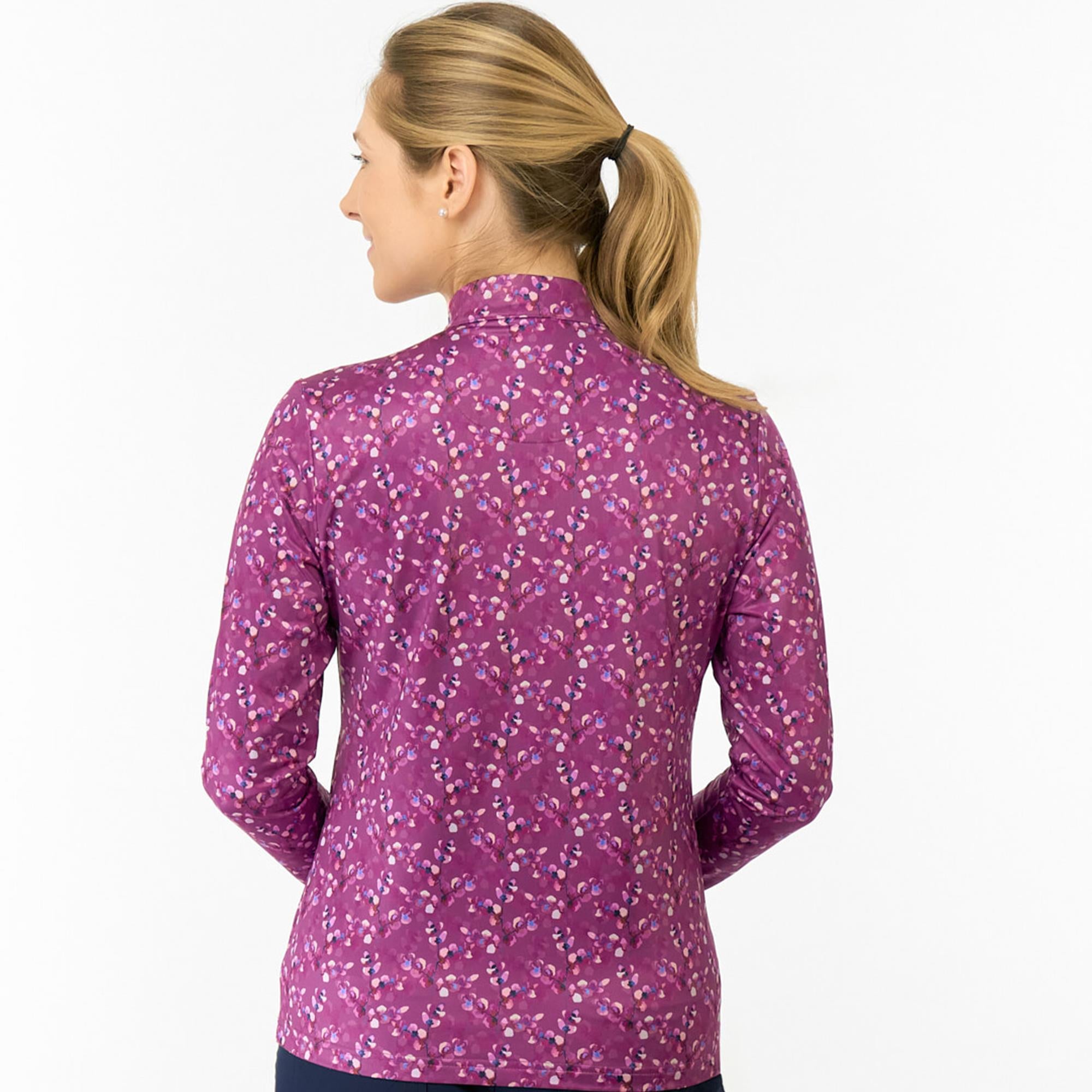 Pure Golf Arusha Ladies Golf Mid Layer Morello Orchard