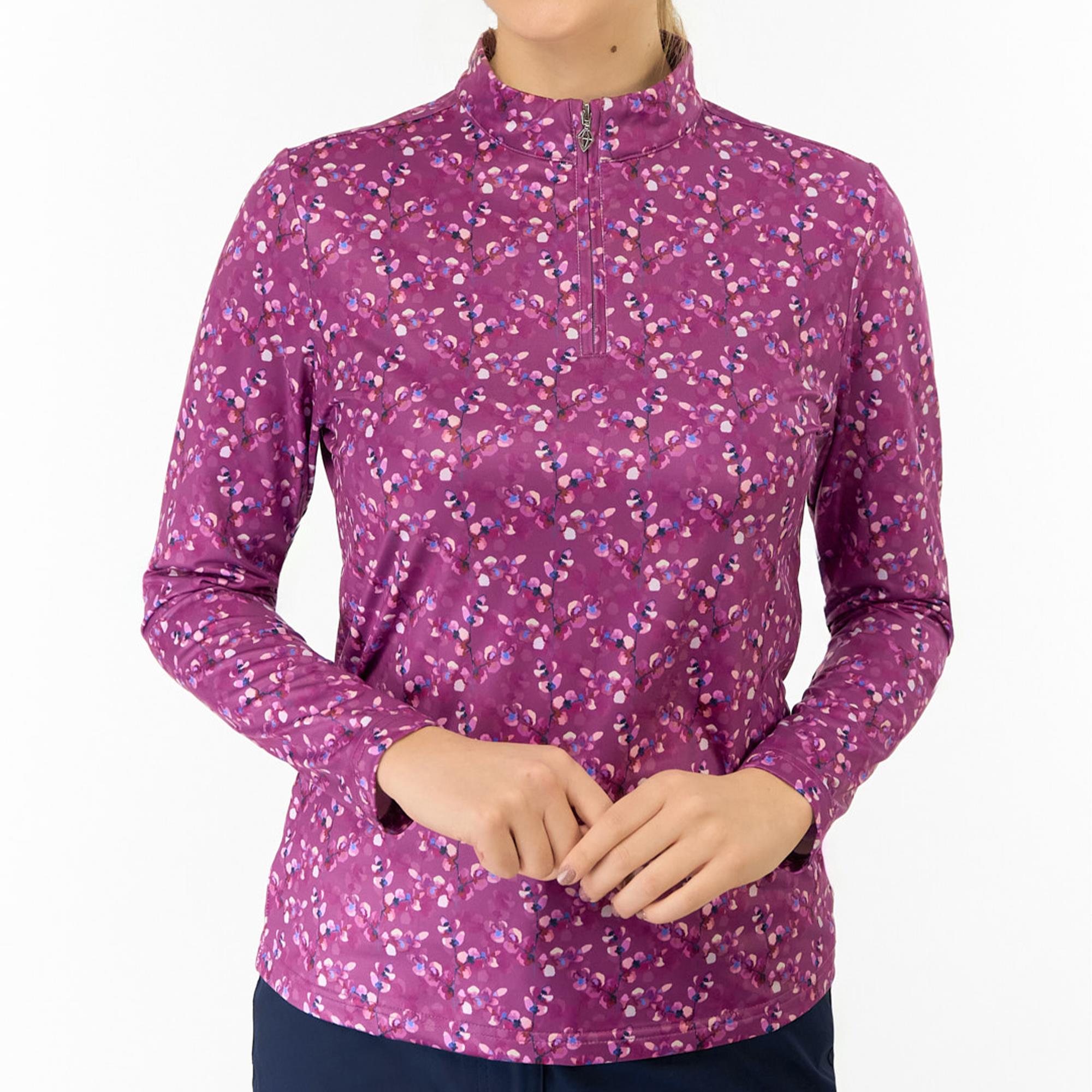 Pure Golf Arusha Ladies Golf Mid Layer Morello Orchard
