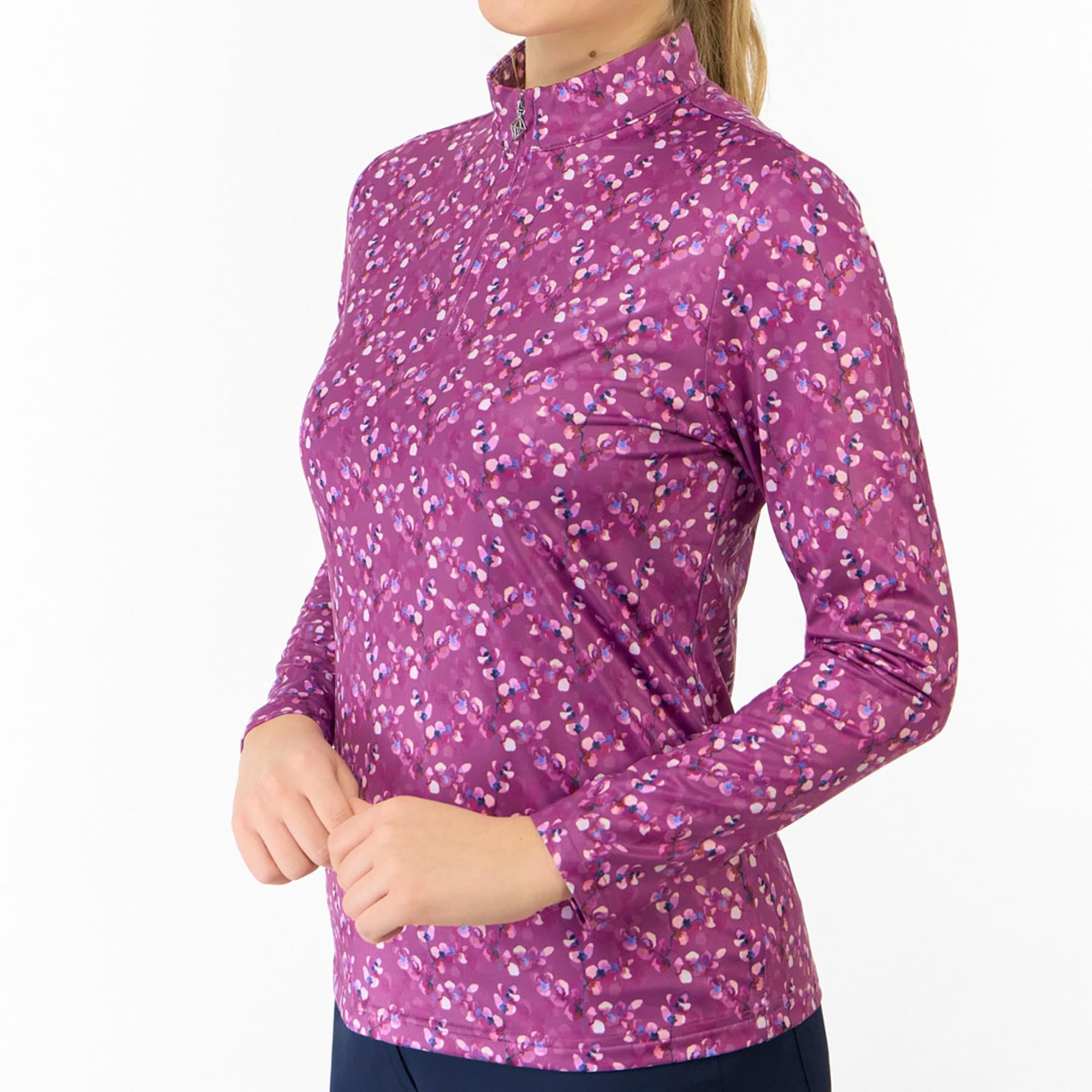 Pure Golf Arusha Ladies Golf Mid Layer Morello Orchard