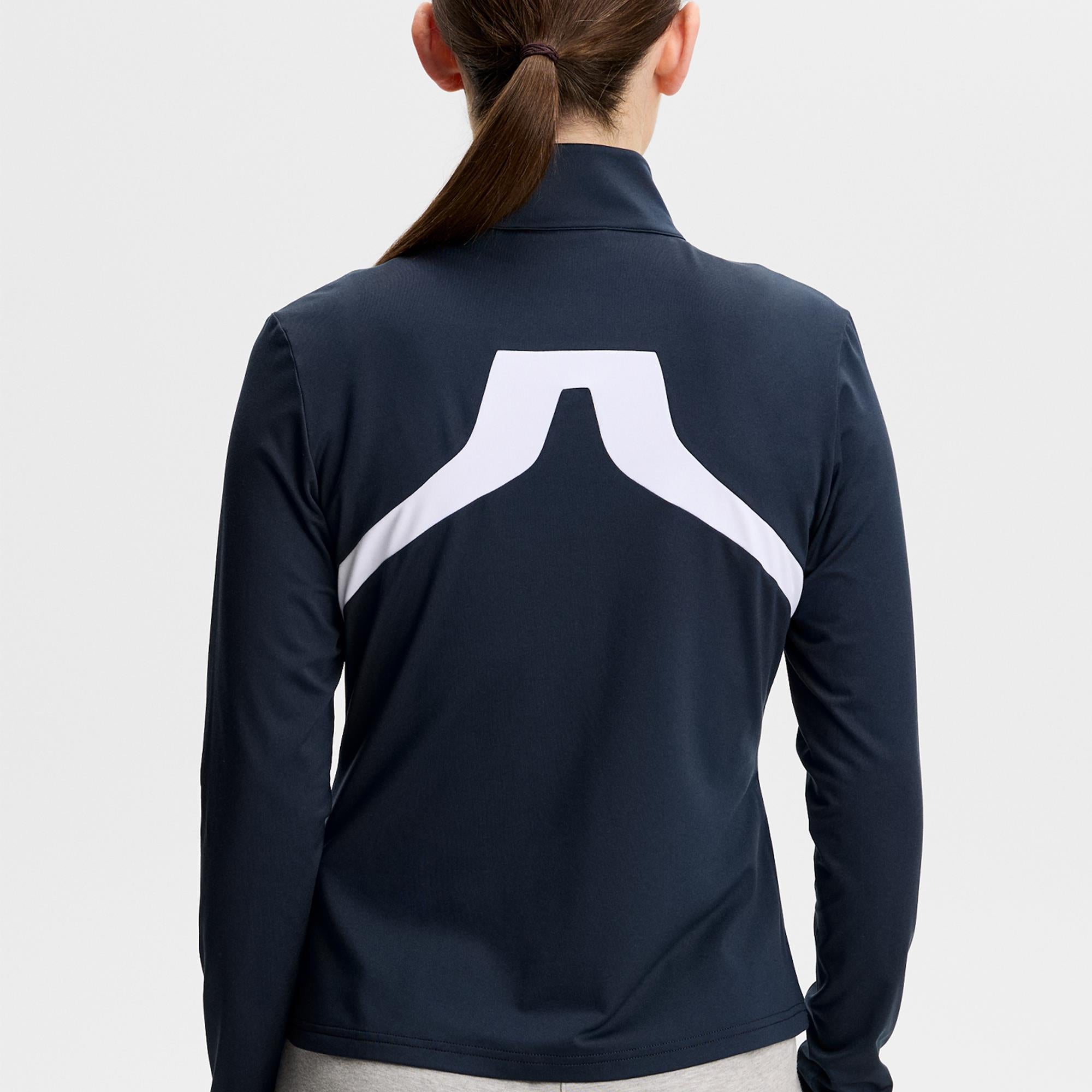 J Lindeberg Janice Ladies Golf Mid Layer Navy