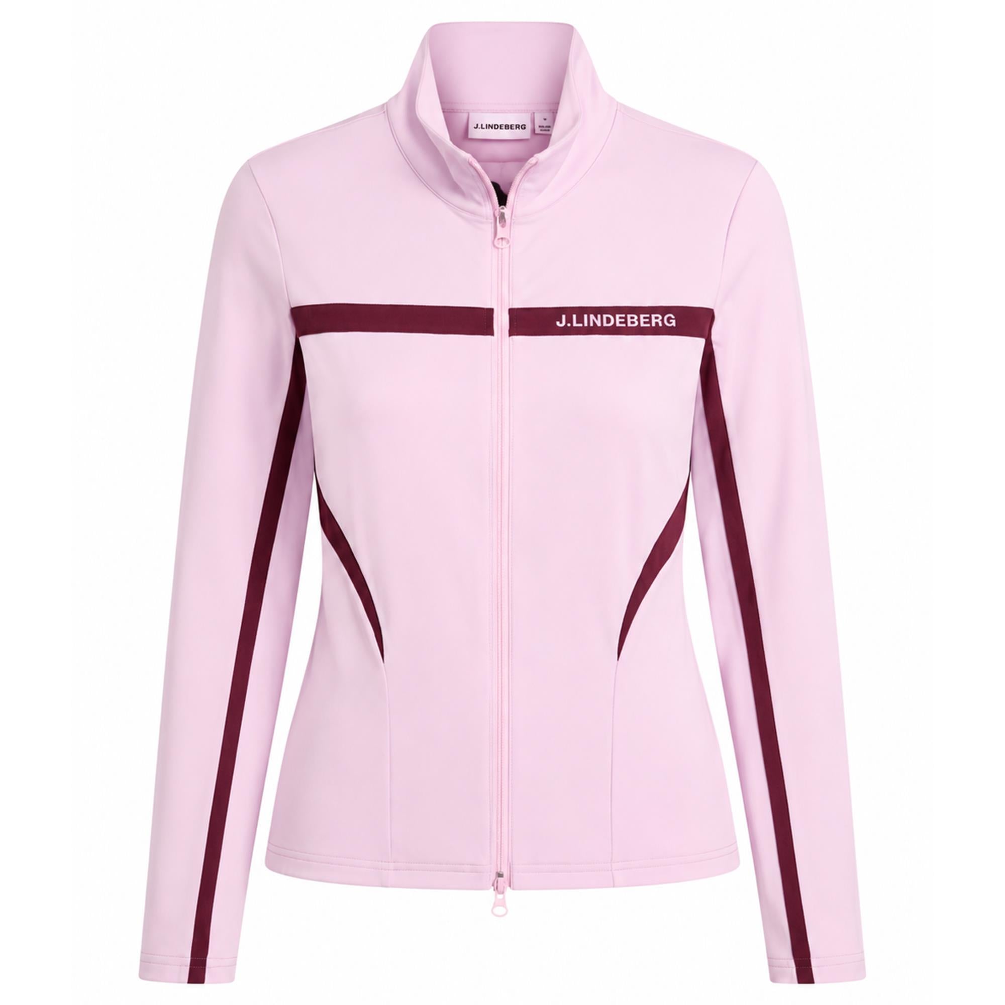 J Lindeberg Janice Ladies Golf Mid Layer Orchid Bouquet