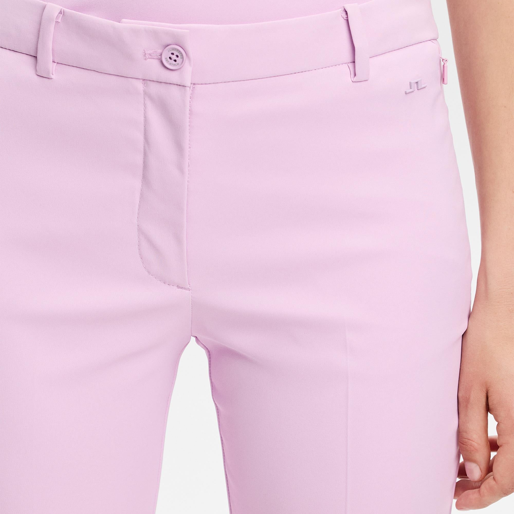 J Lindeberg Pia Ladies 7/8 Golf Trousers Orchid Bouquet