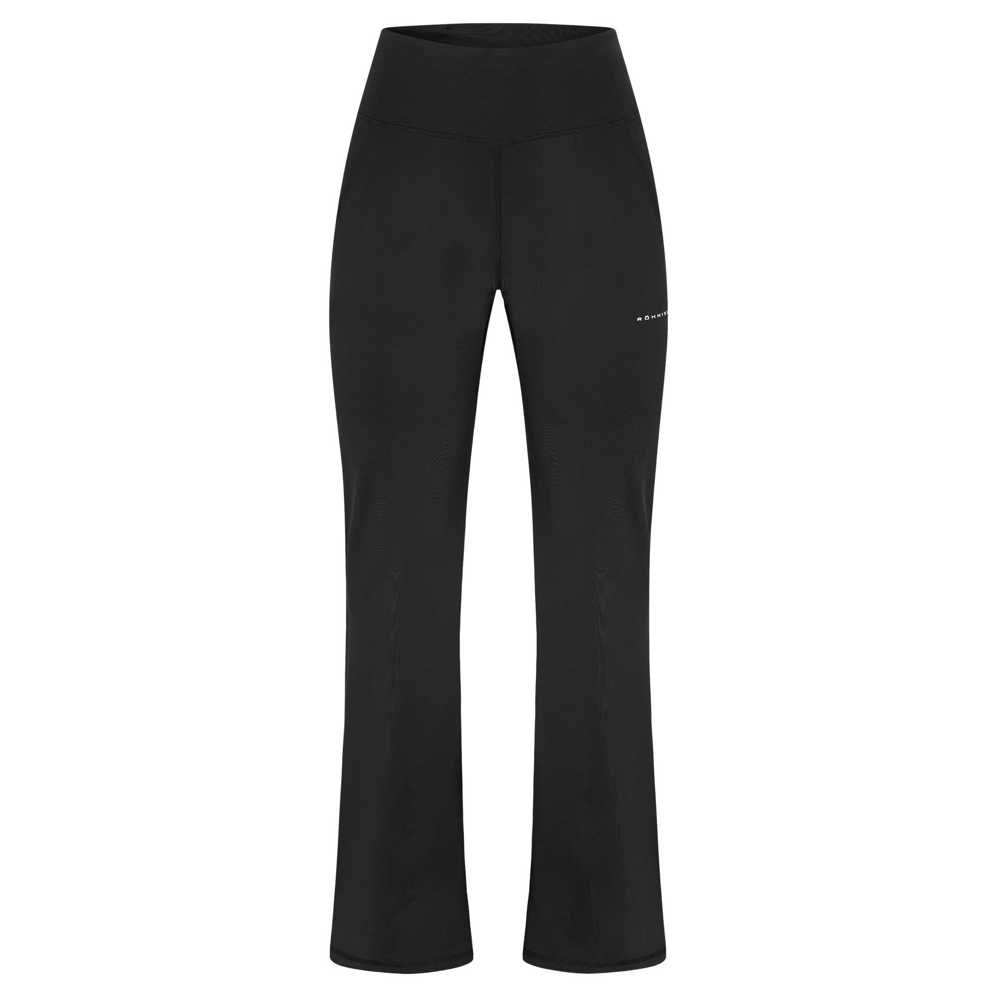 Rohnisch Pull On Flattering Ladies Golf Pant Black