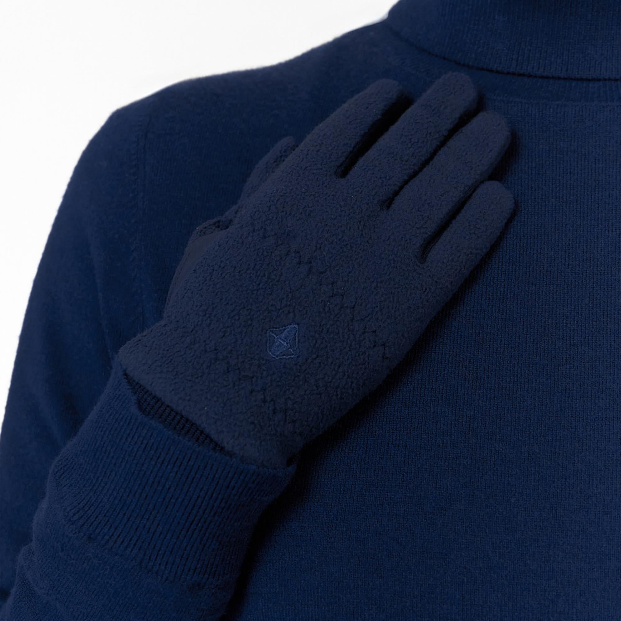 Pure Golf Glacier Fleece Ladies Golf Gloves Navy
