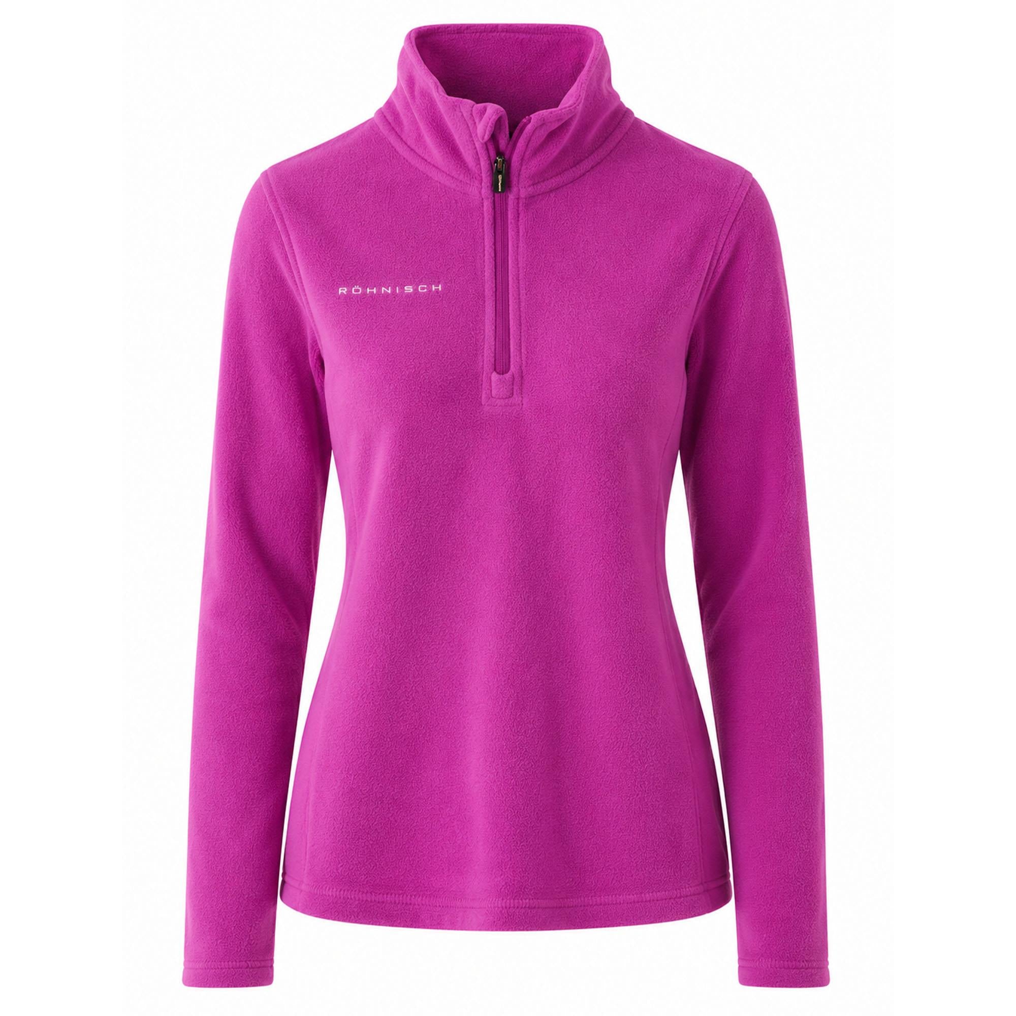 Rohnisch Polar Fleece Ladies Golf Base Layer Purple Cactus Flower