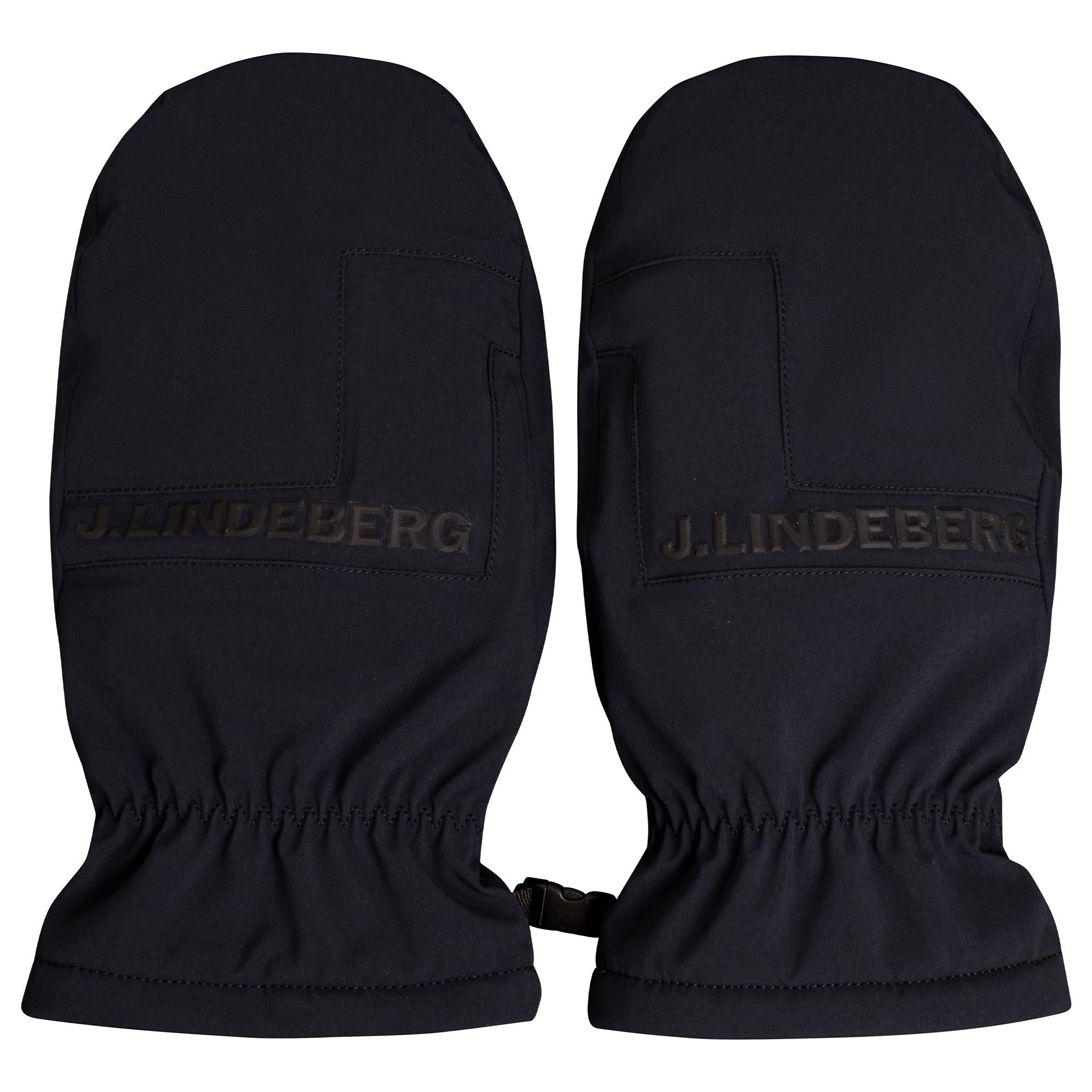 J Lindeberg Pude Puffy Golf Mittens Black