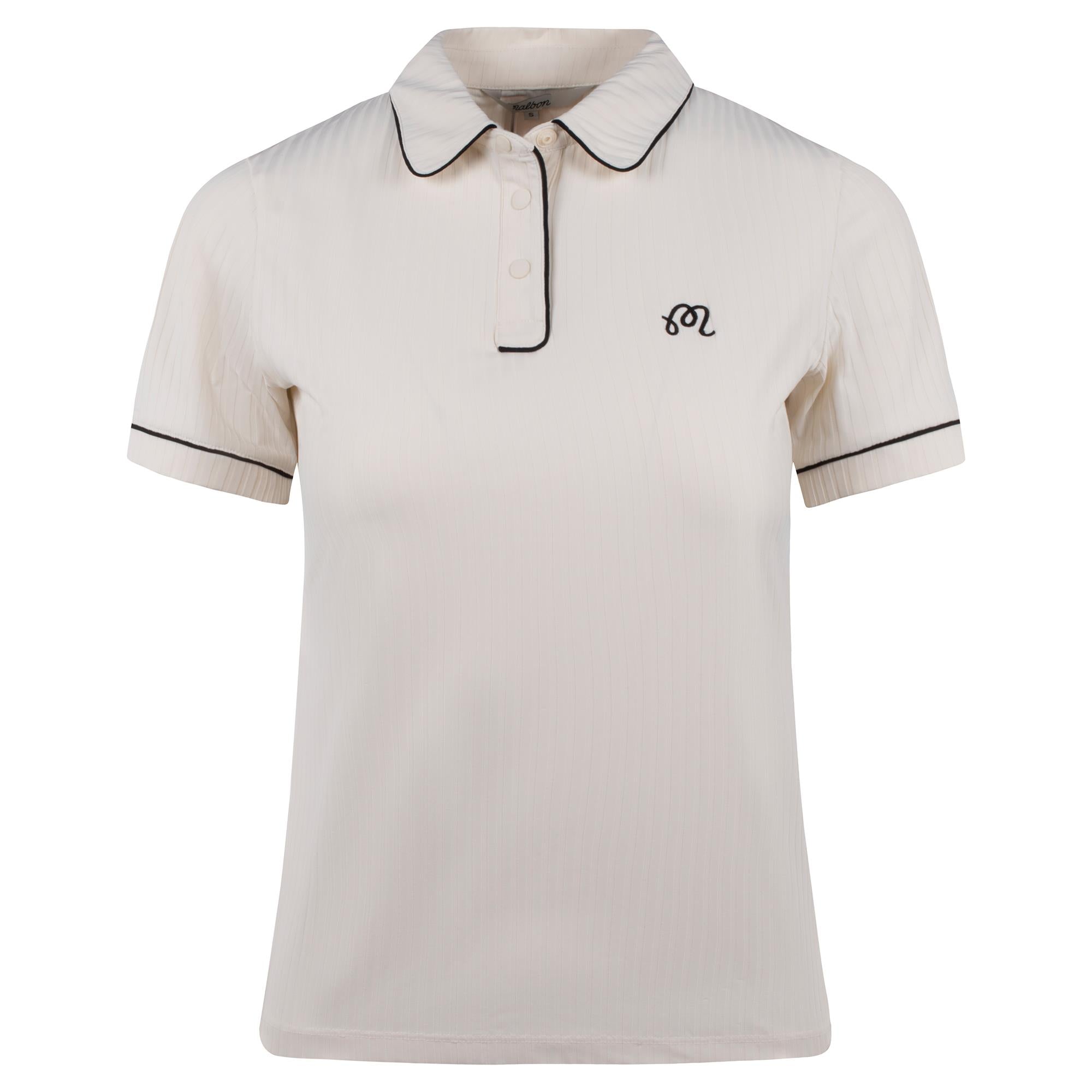 Malbon Icons Anna Ladies Polo Ivory