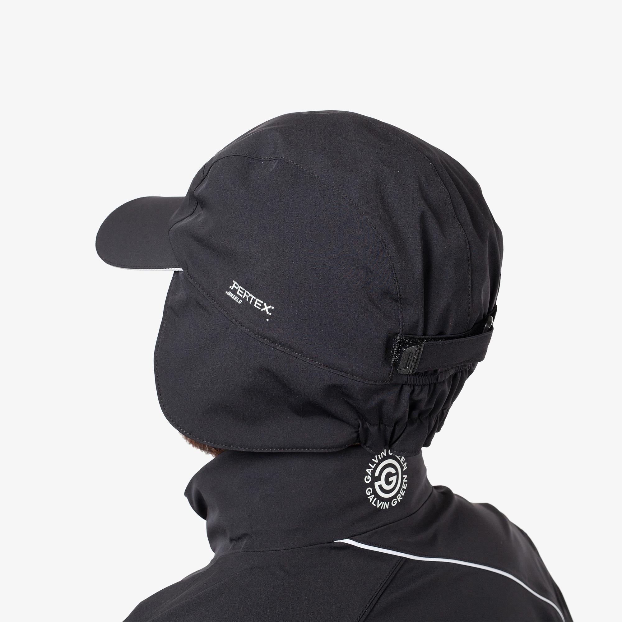 Galvin Green Archer Waterproof Cap Black