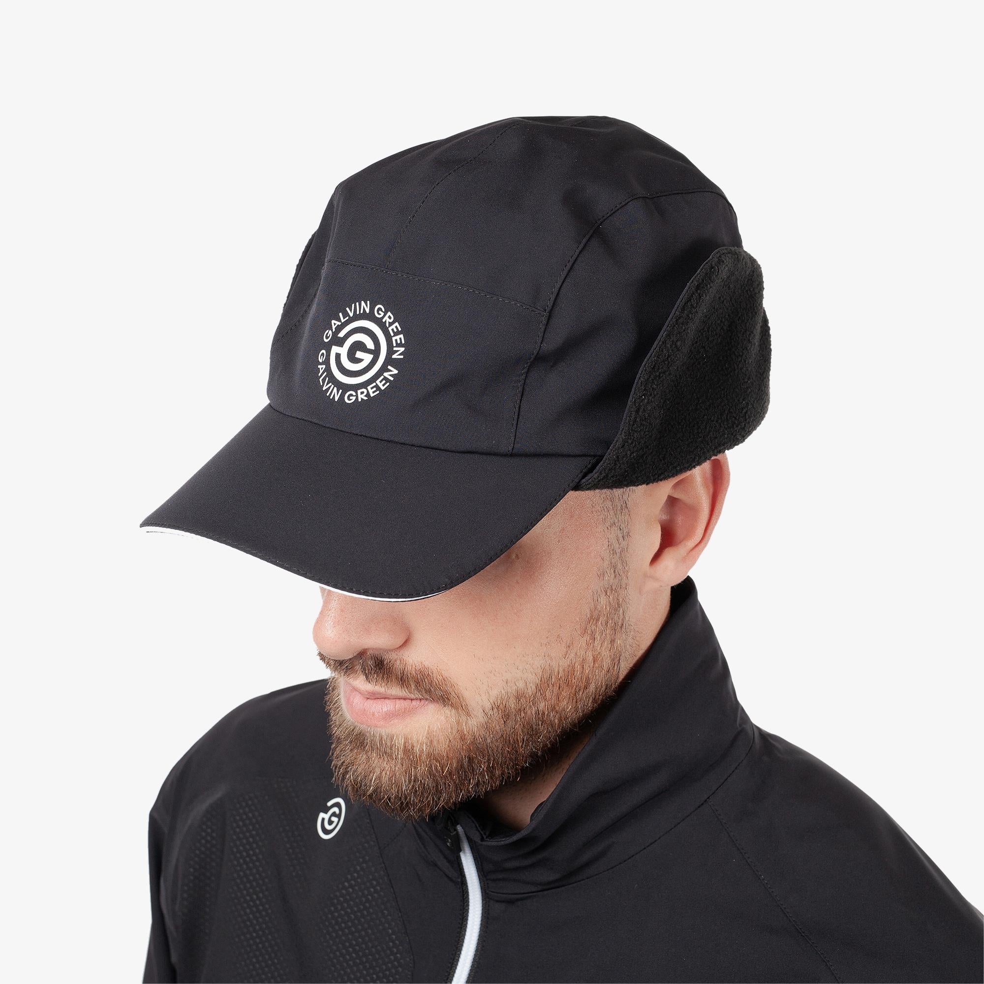 Galvin Green Archer Waterproof Cap Black
