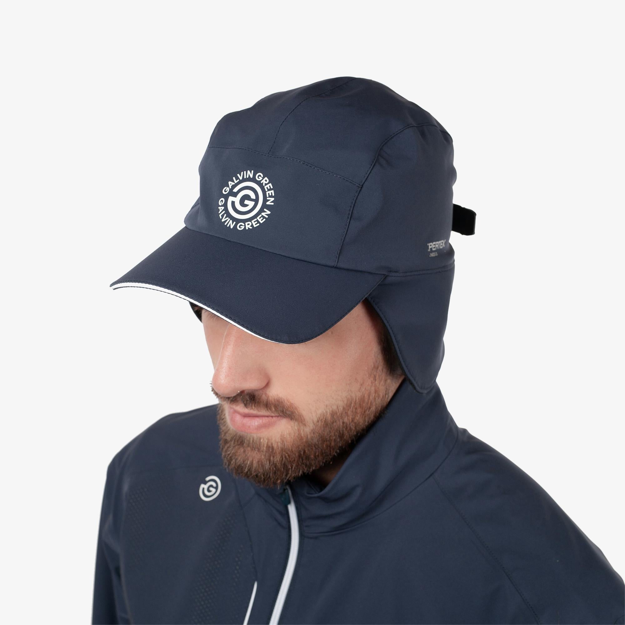 Galvin Green Archer Waterproof Cap Navy
