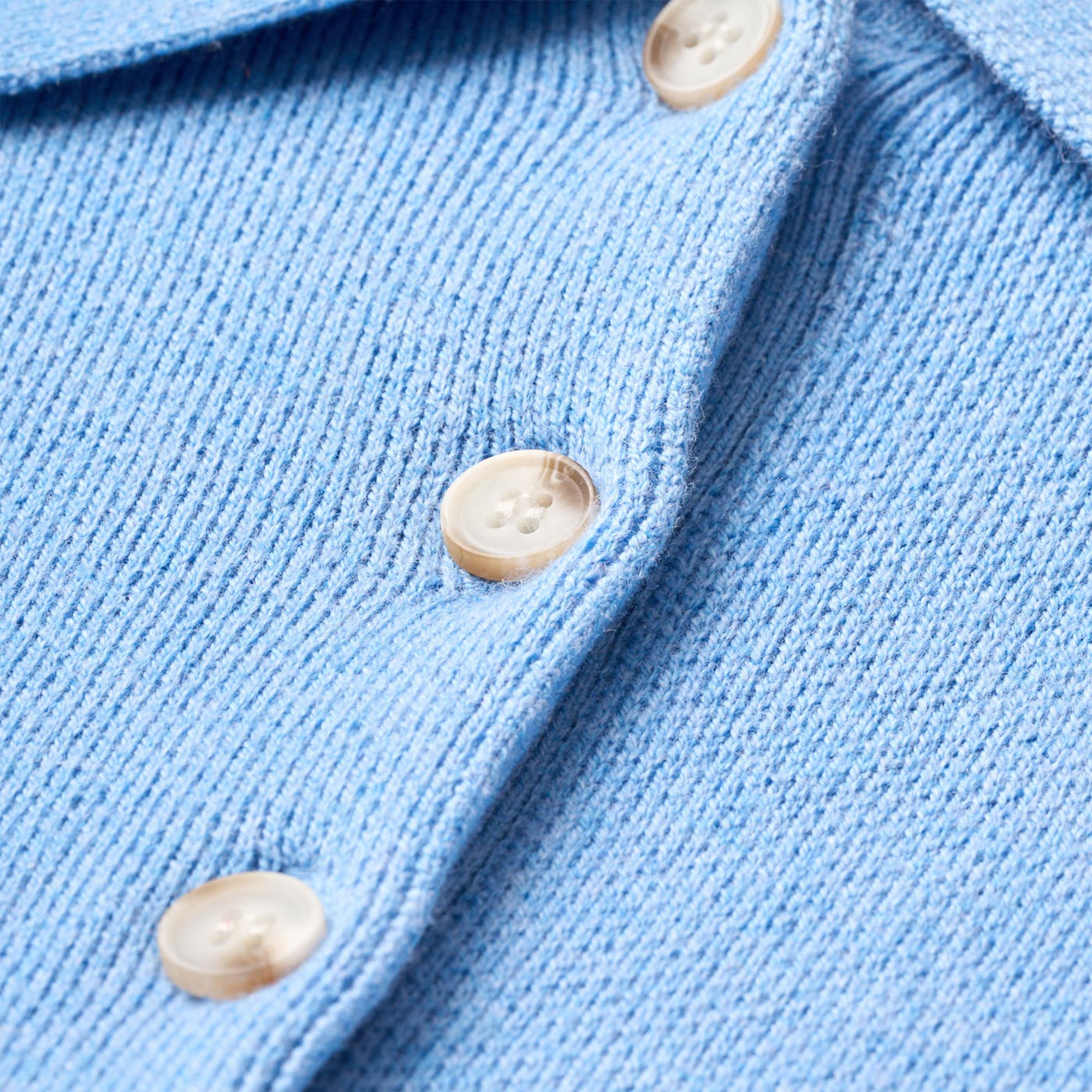 Macade Golf Ivy Knit Ladies Golf Sweater Sky Blue